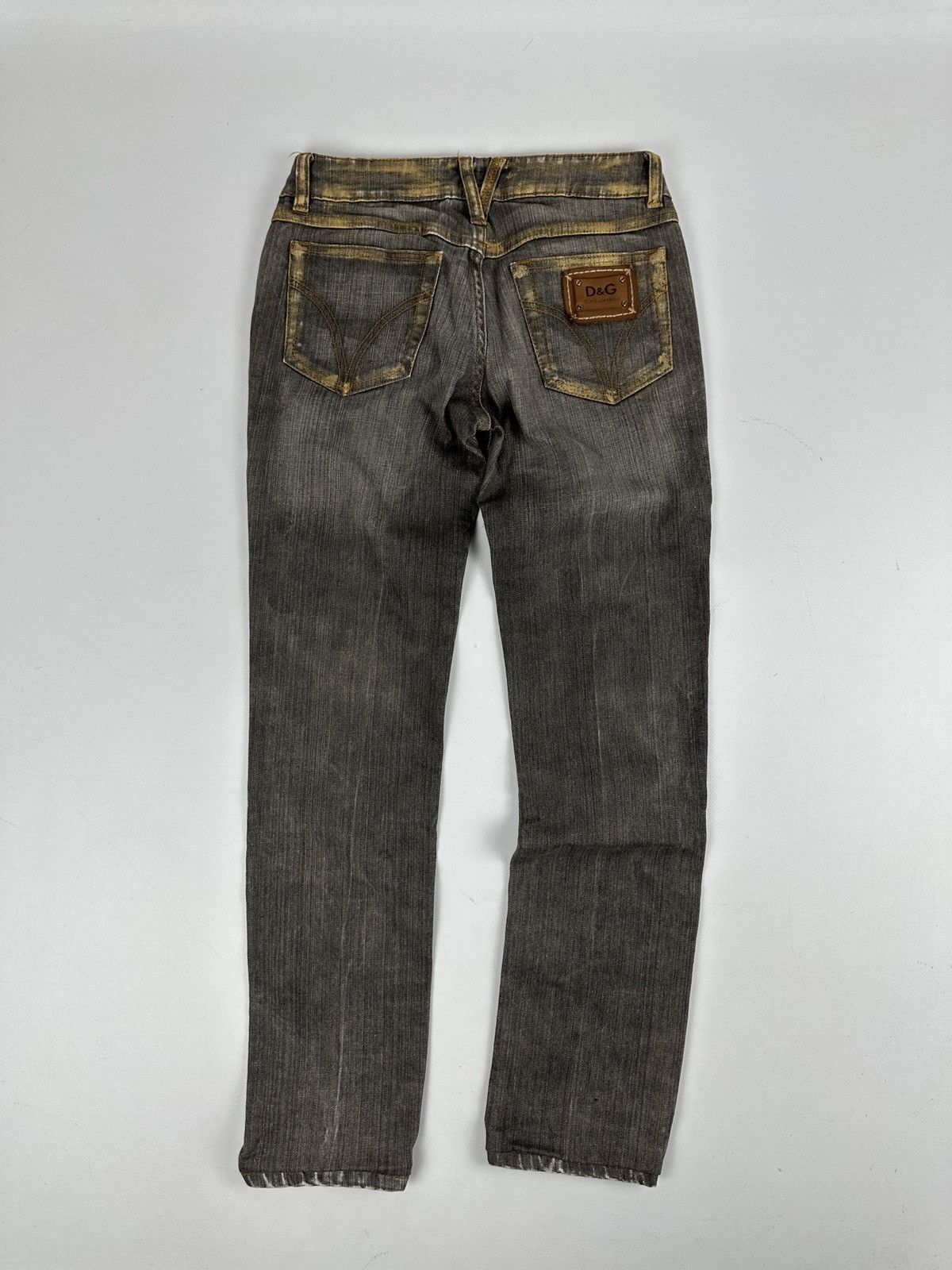Dolce & Gabbana Vintage Dolce Gabbana Low Waist Jeans 27x28 Size 27" / US 4 / IT 40 - 1 Thumbnail
