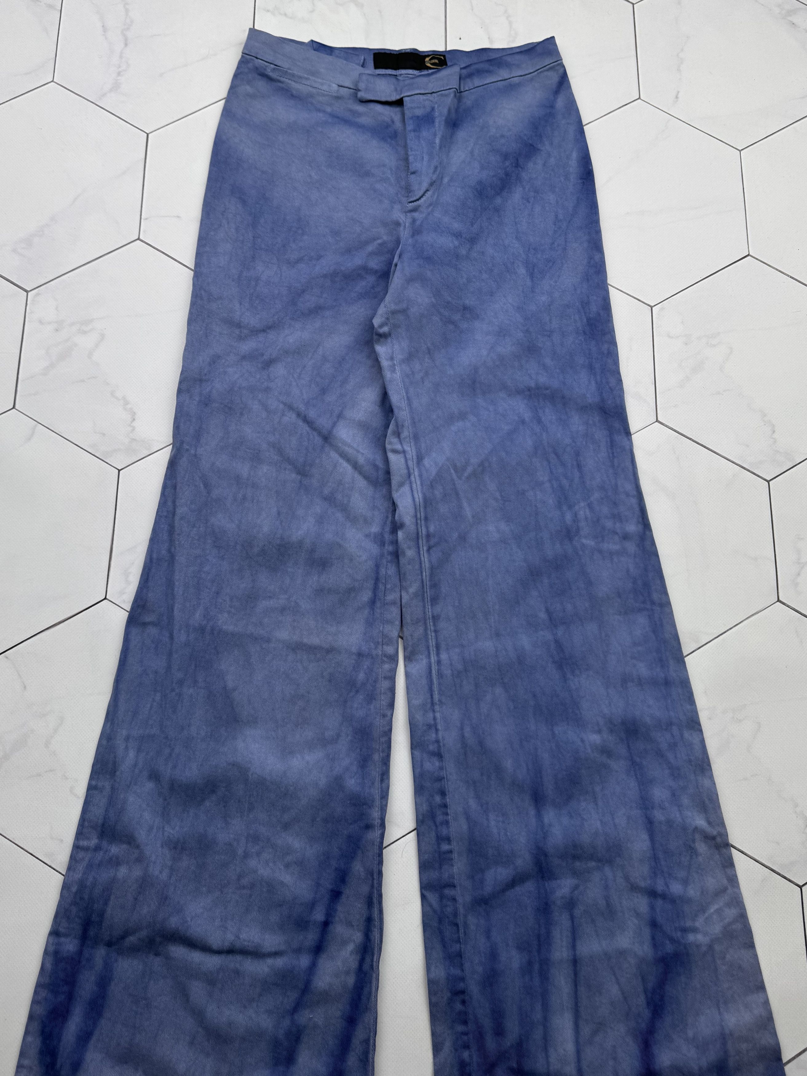 Cavalli Class Just Cavalli 2014 Printed Flare Pants (B191) Size 26" / US 2 / IT 38 - 2 Thumbnail