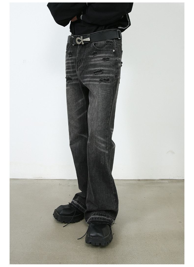 Japanese Brand American retro straight leg men's loose flared jeans Size US 32 / EU 48 - 3 Thumbnail