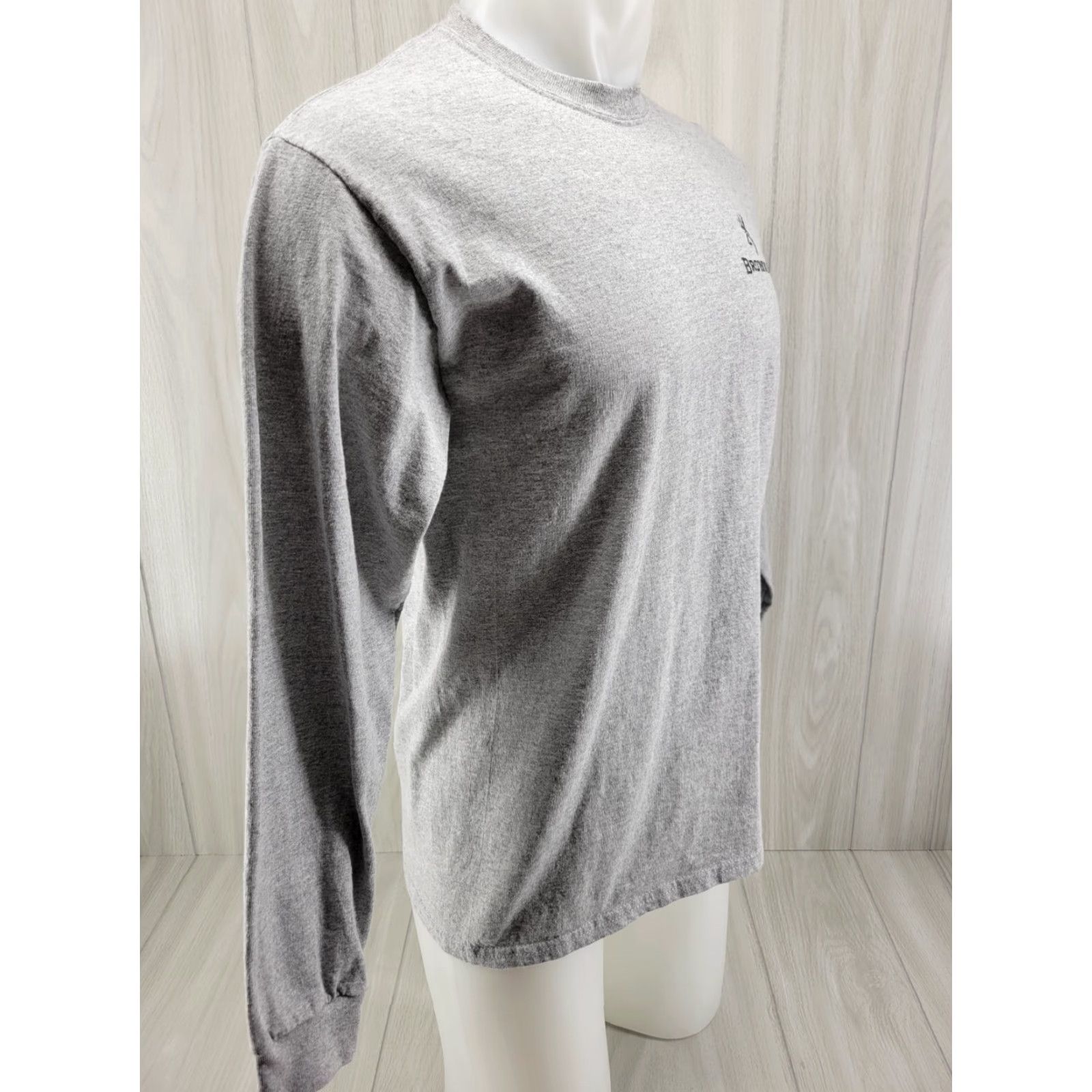 Vintage Browning Hunting Gray Long Sleeve T-Shirt Mens Medium Flag Patriotic Size US M / EU 48-50 / 2 - 5 Thumbnail