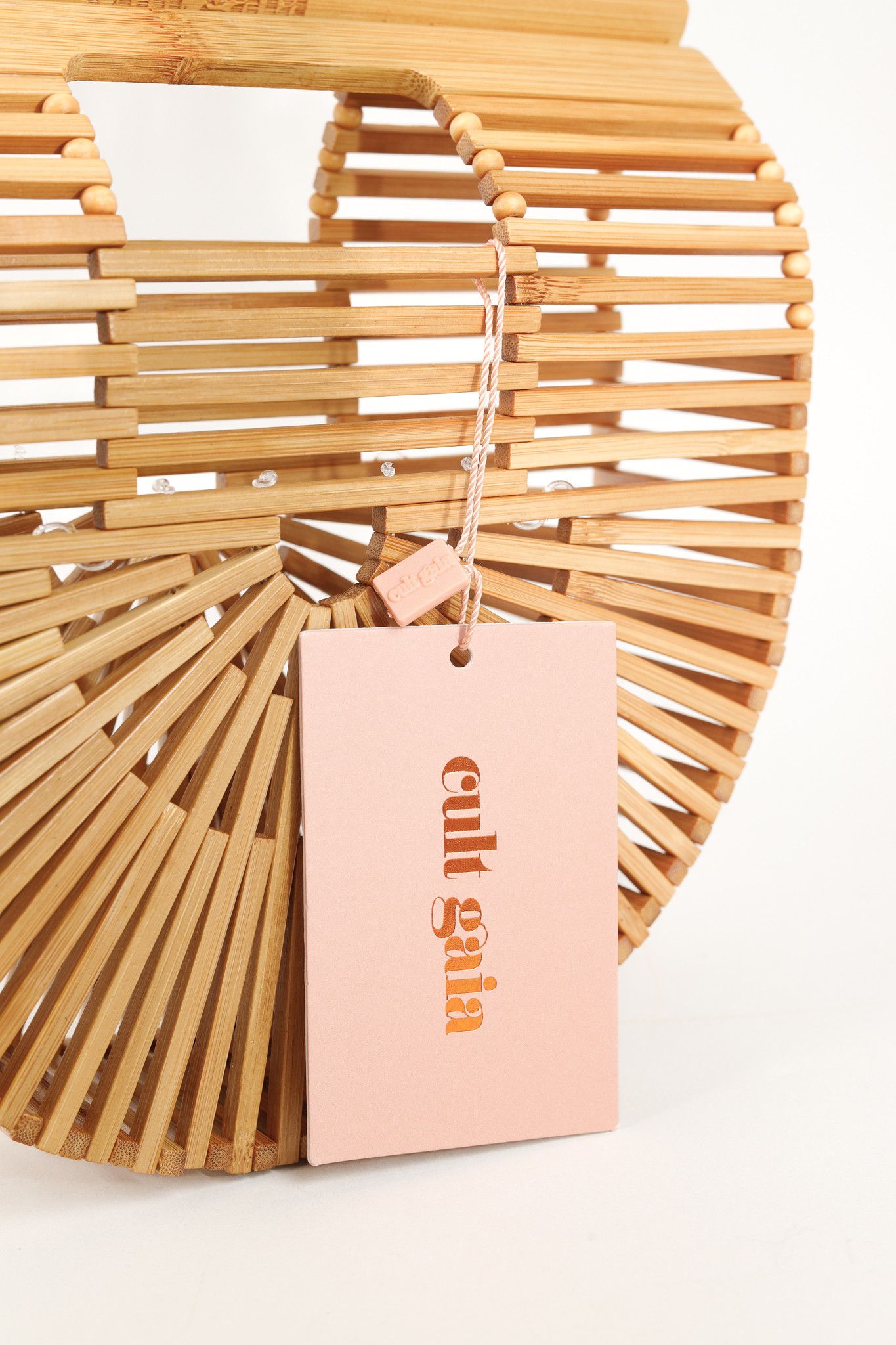 Cult Gaia Cult Gaia Gaias Mini Ark Bamboo Structural Handbag Size ONE SIZE - 8 Thumbnail