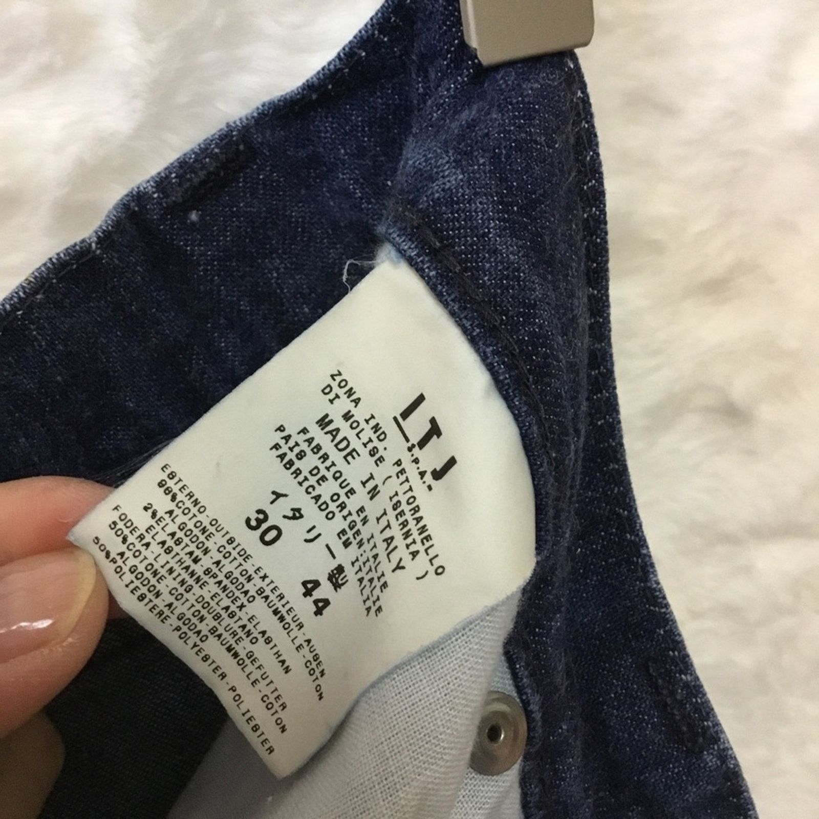 Gianfranco Ferre Gianfranco Ferré ITJ Blue Straight-Leg Jeans Size 30" / US 8 / IT 44 - 10 Thumbnail