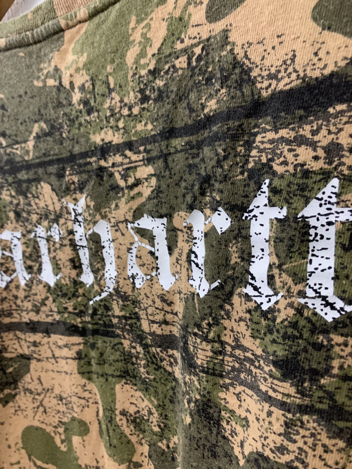 Carhartt Carhartt Camo Big Back Spellout Size US L / EU 52-54 / 3 - 8 Thumbnail