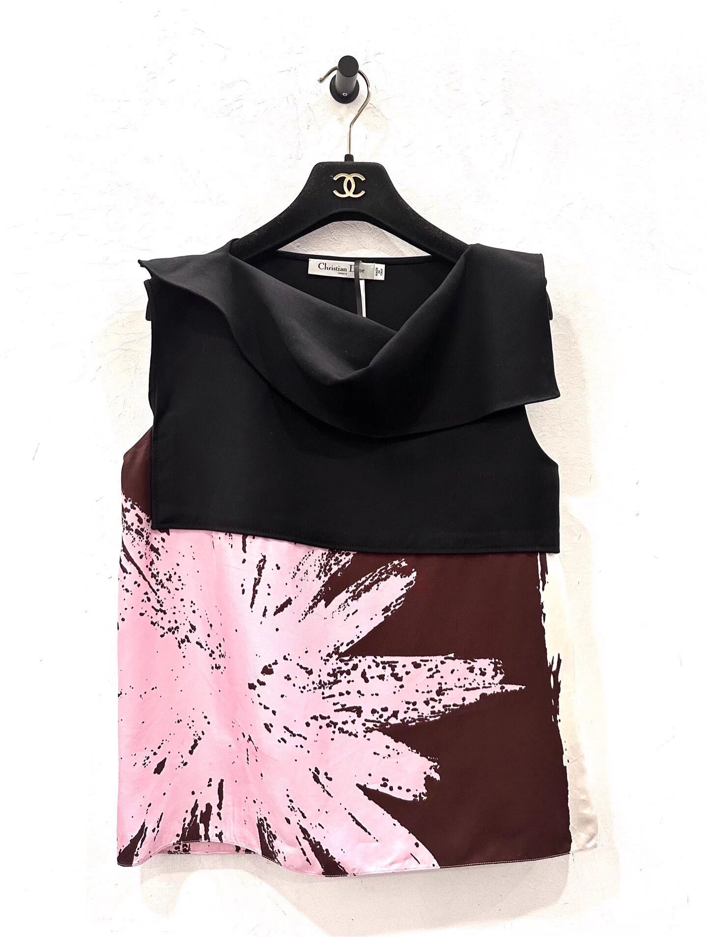 Dior Dior women's black wool sleeveless tank top 36 Size XS / US 0-2 / IT 36-38 - 1 Thumbnail