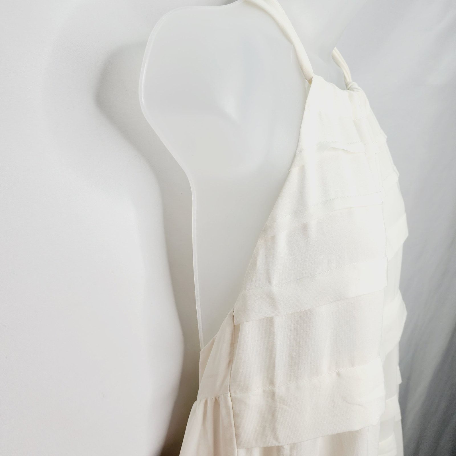 Other H&M Conscious Collection White Dress Boho Cottagecore Size M / US 6-8 / IT 42-44 - 10 Thumbnail