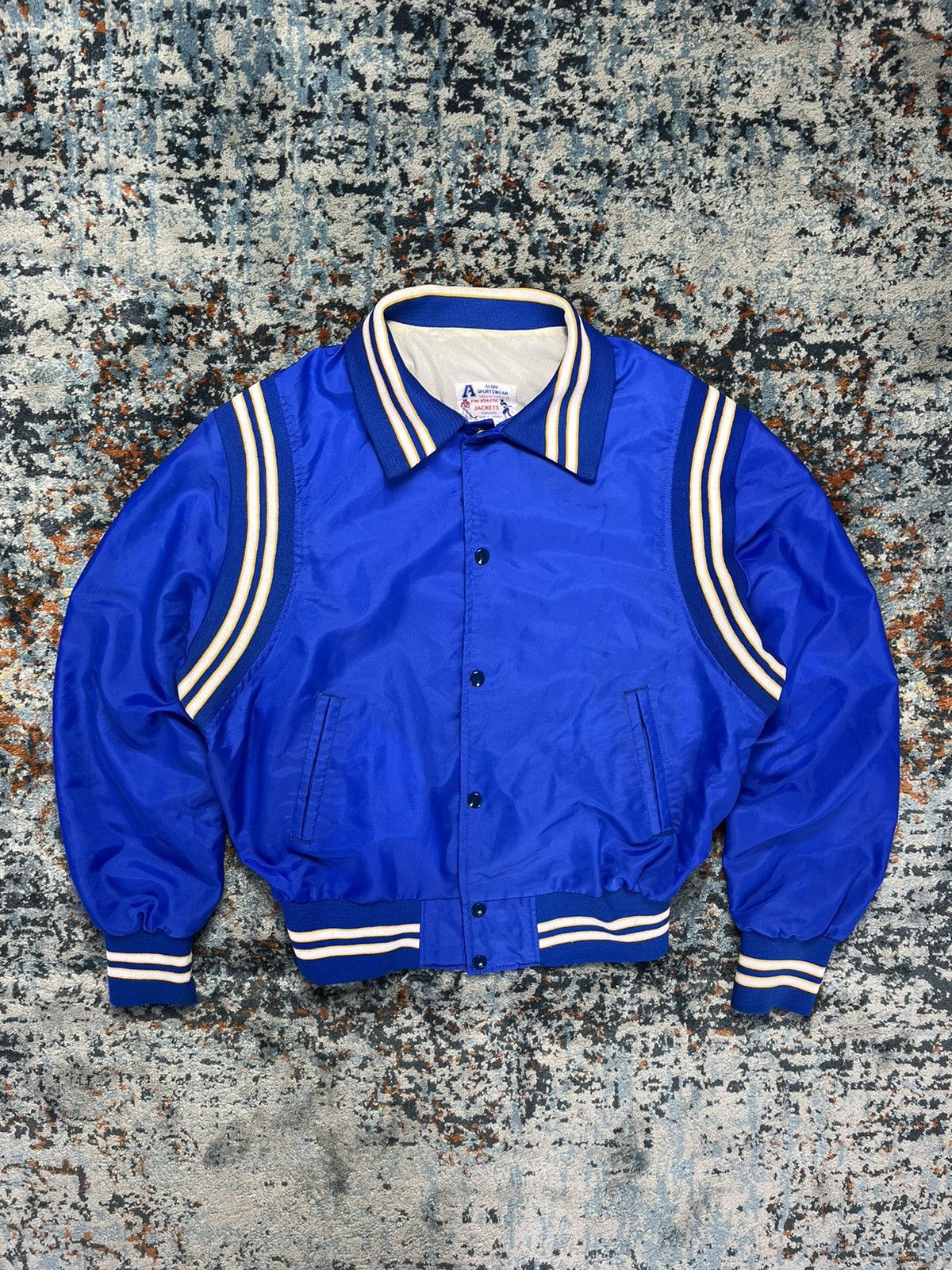 Vintage Vintage 70s Varsity Jacket teddy hedi slimane style