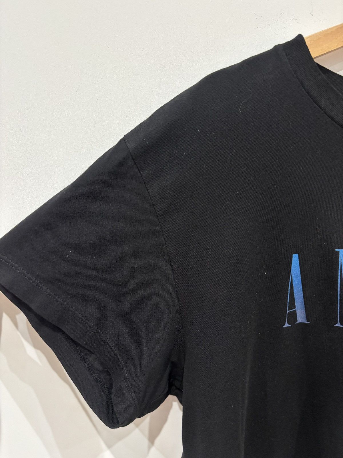 Amiri Amiri Core Logo Tee Black/Blue Size: M Size US M / EU 48-50 / 2 - 4 Thumbnail