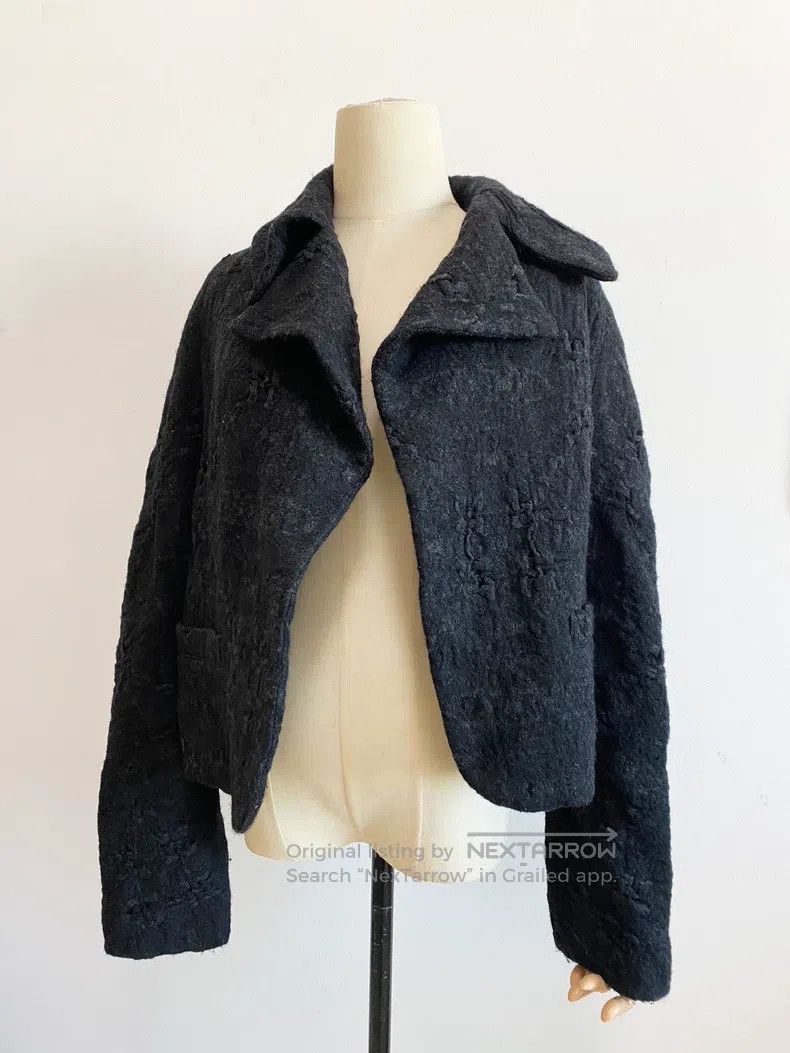 Yohji Yamamoto YOHJI YAMAMOTO size F Black coat Size S / US 4 / IT 40 - 1 Thumbnail
