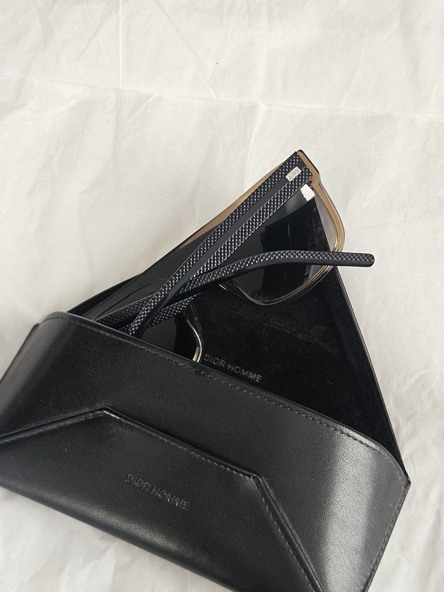 Dior Hedi slimane black tie "clous de paris" Size ONE SIZE - 2 Thumbnail
