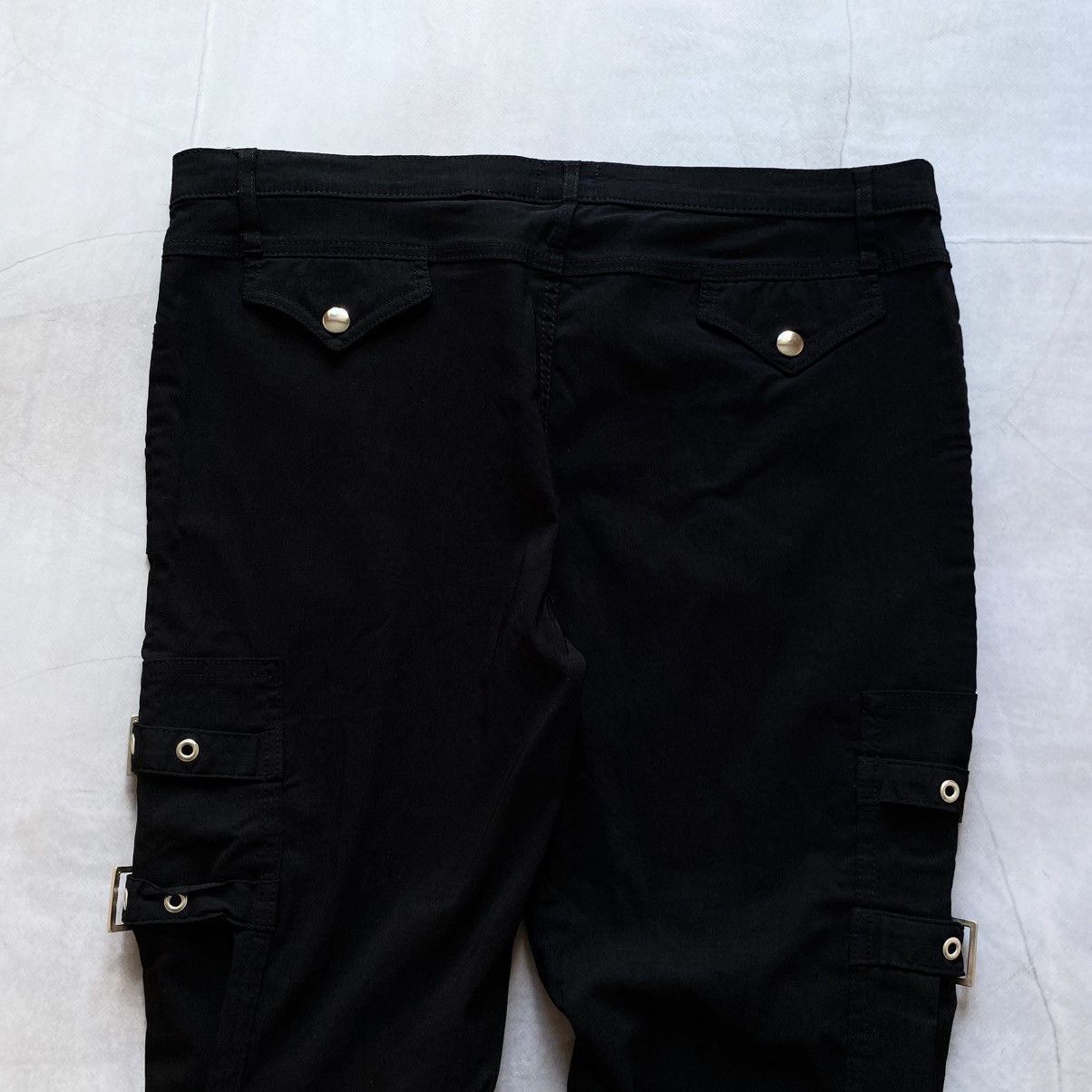 Cop Copine Y2K Punk Strap Opium Bootcut Pants Hysteric Glamour Style Size 32" / US 10 / IT 46 - 9 Thumbnail