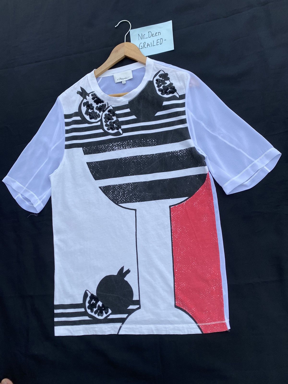 3.1 Phillip Lim Rare Philips Lim Sheer Tshirt Size US M / EU 48-50 / 2 - 3 Thumbnail