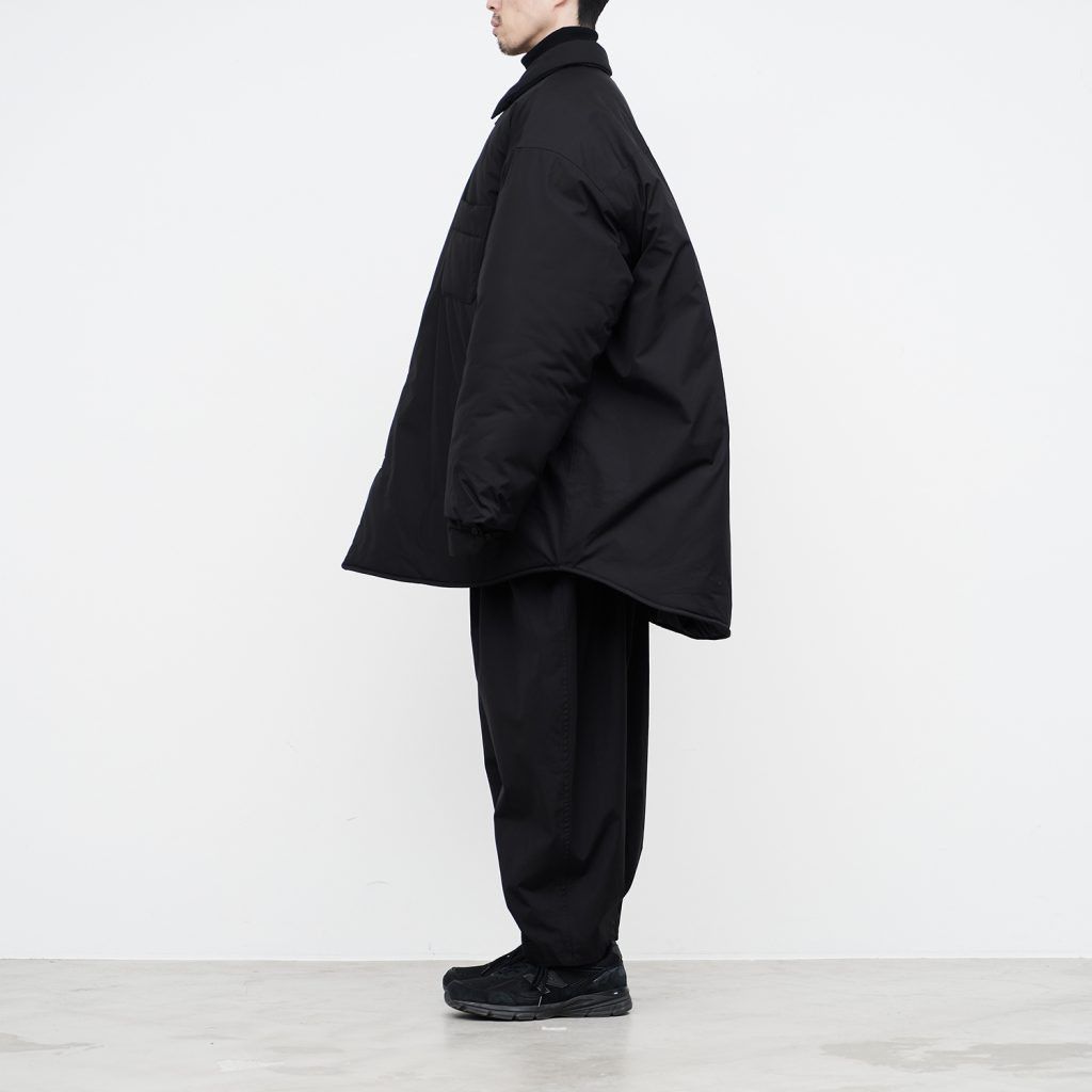 image of Graphpaper x Hed Mayner Puffy Shirts Padded Puffer Black, Men's (Size Large)
