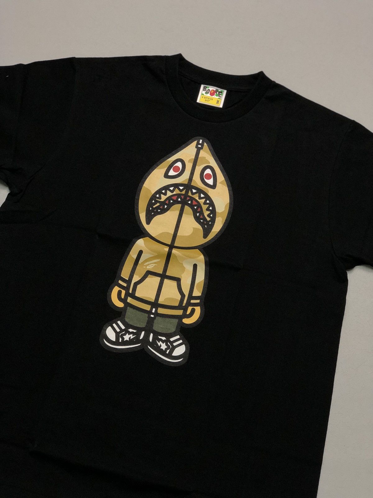 Bape Color Camo Classic Milo Shark Tee Size US M / EU 48-50 / 2 - 4 Thumbnail