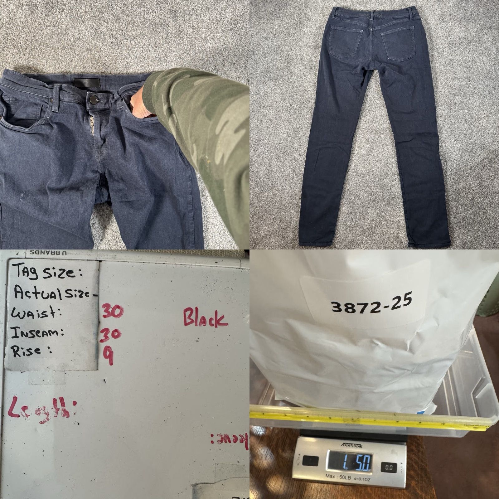 J Brand J Brand Tyler Slim Fit Straight Jeans Sz 30X30 Dark Wash Comfort Stretch Classic Men Jeans Regular Inseam 30 Color Blue Style Straight 5-Pocket Denim Size US 30 / EU 46 - 9 Thumbnail