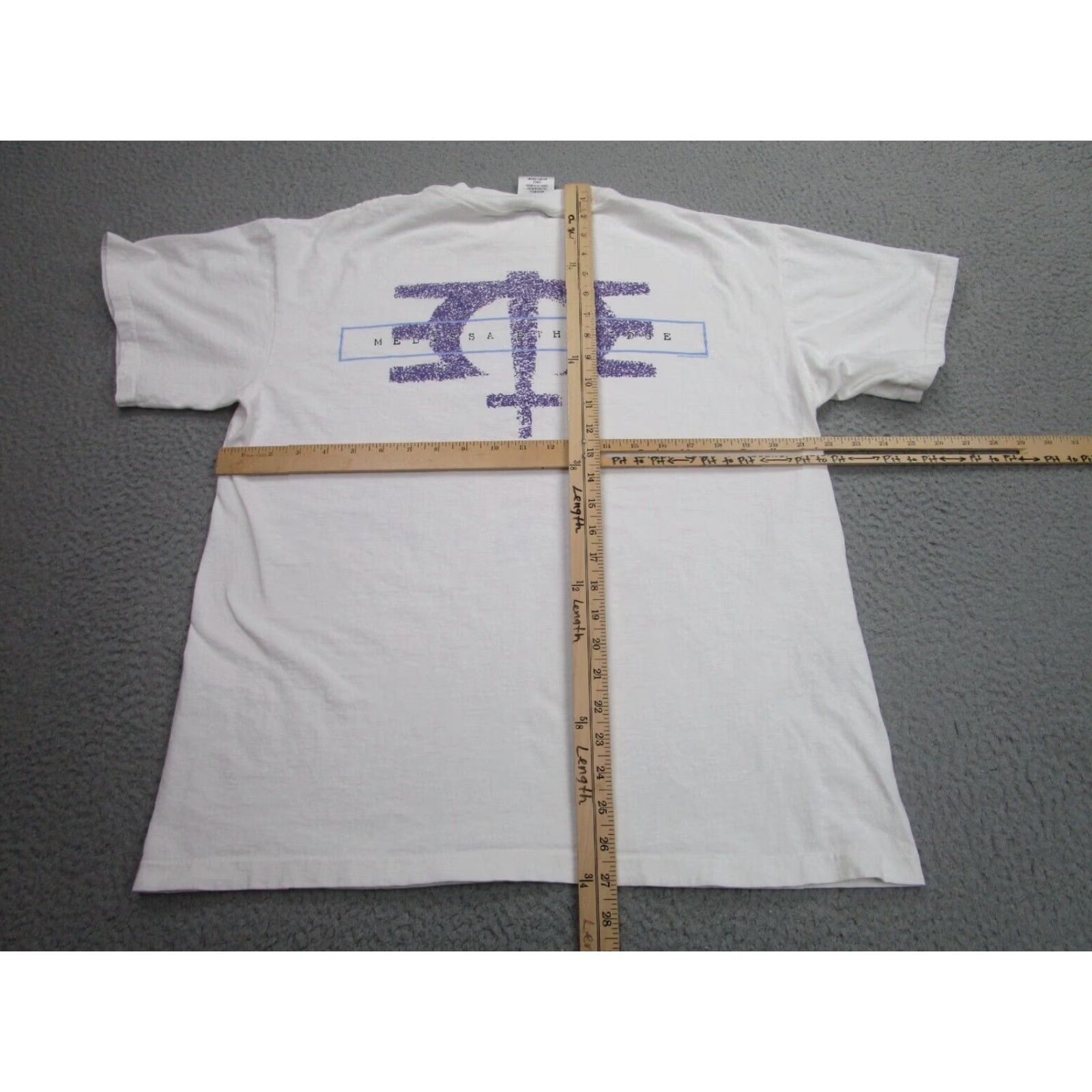 Melissa Winterland Vintage Melissa Etheridge Shirt Mens L White 1995 90s Winterland L White Shirt Melissa Etheridge Vintage 1995 90s Mens L White Size US L / EU 52-54 / 3 - 6 Thumbnail