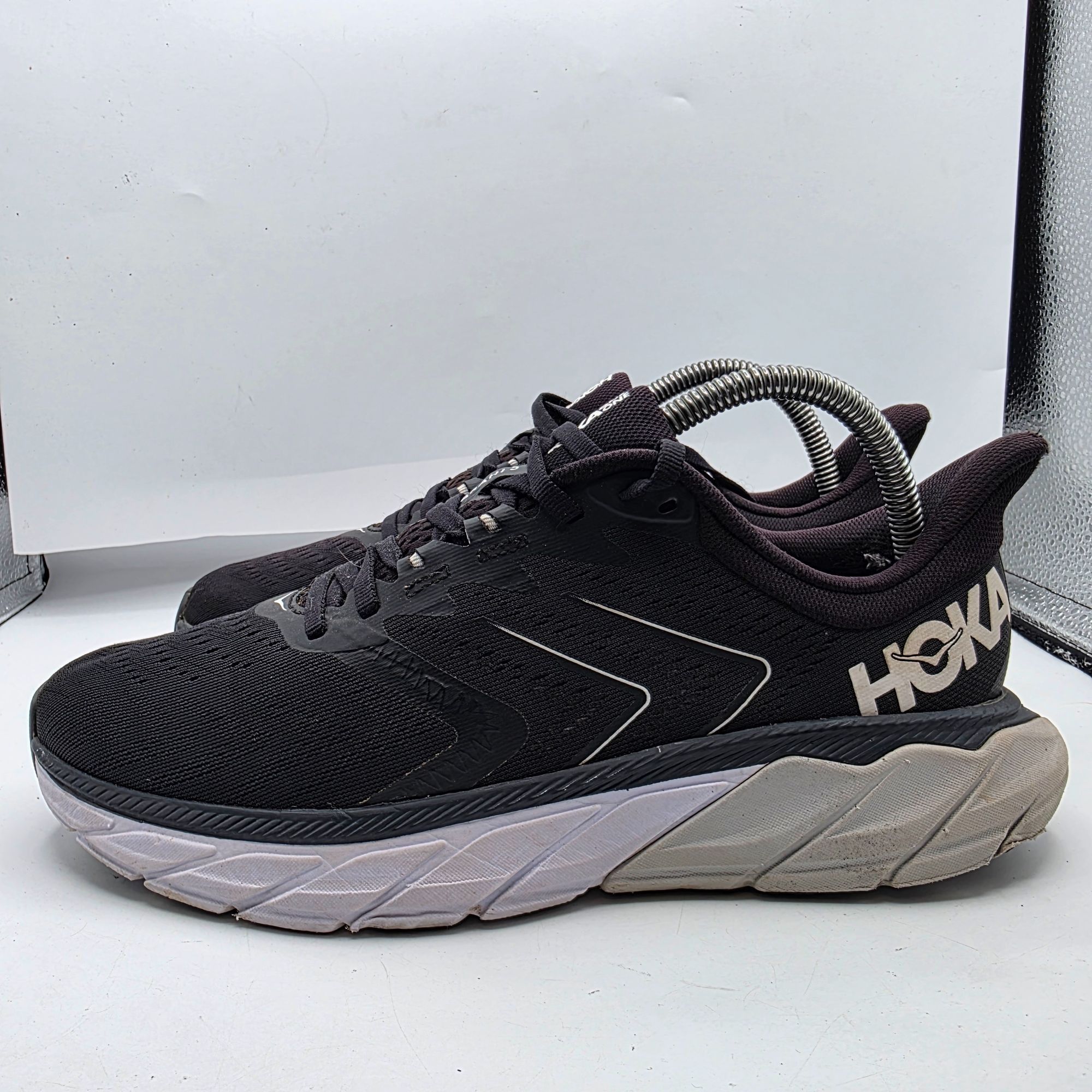 Hoka Hoka One One Arahi 5 Womens Running Shoes Size 9.5B Black Li Size US 9.5 / IT 39.5 - 14 Thumbnail