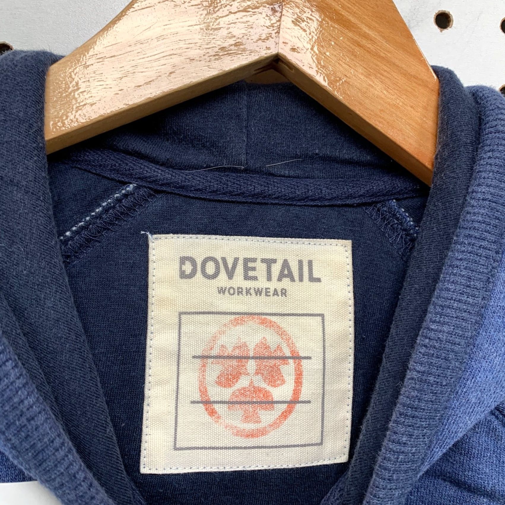 Vintage Dovetail Zip Hoodie Sweatshirt Womens S Blue Hooded Sweatshirt Hoodie Zip Pocketed Fleece Regular Size Womens Blue Dovetail Workwear Size S / US 4 / IT 40 - 4 Thumbnail