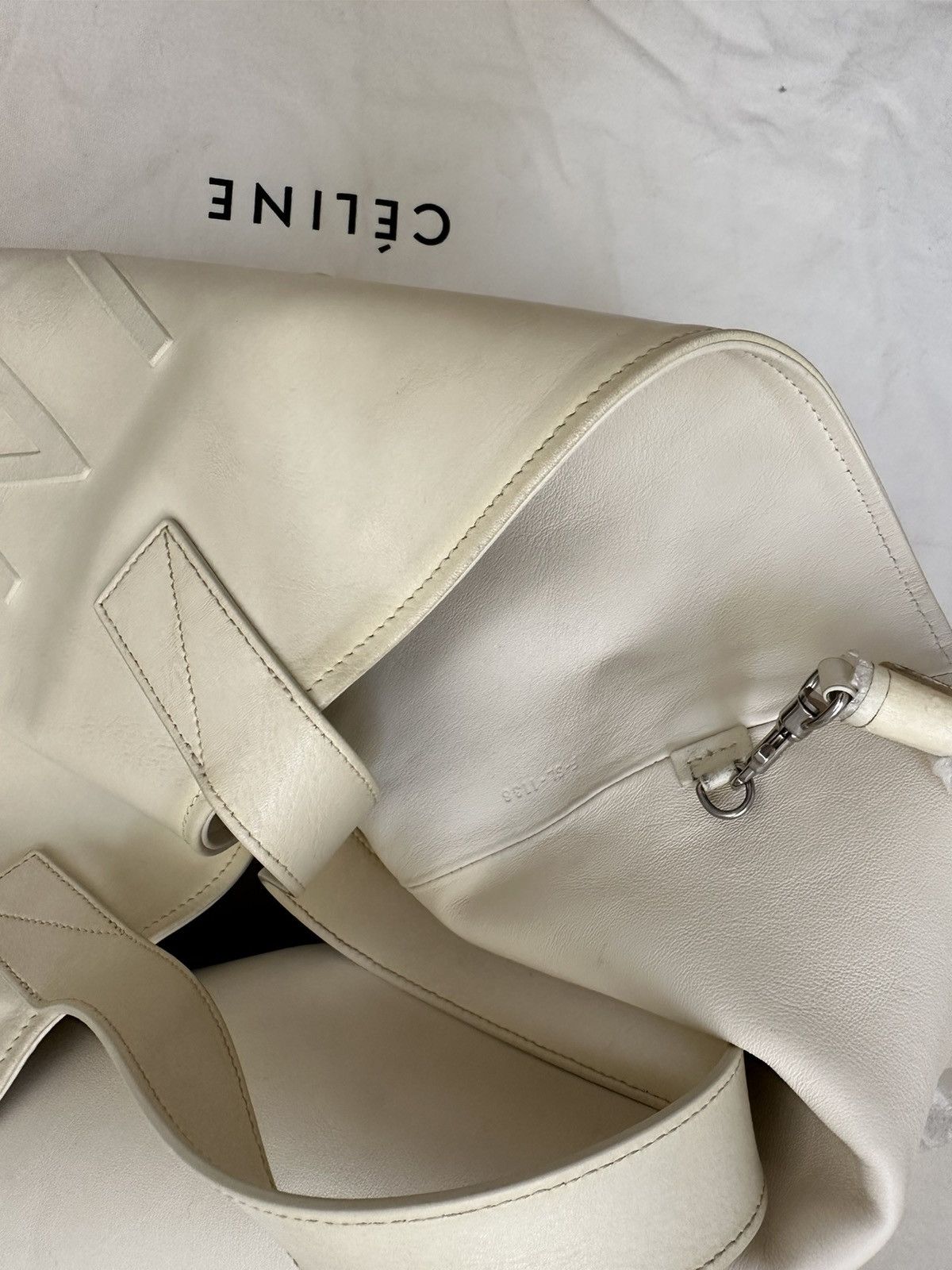 Celine Old Celine Phoebe Philo Made in Tote bag Size ONE SIZE - 14 Thumbnail