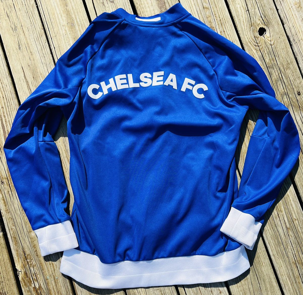 Adidas × Chelsea Soccer ADIDAS CHELSEA Warmup Jacket Size US XL / EU 56 / 4 - 9 Thumbnail