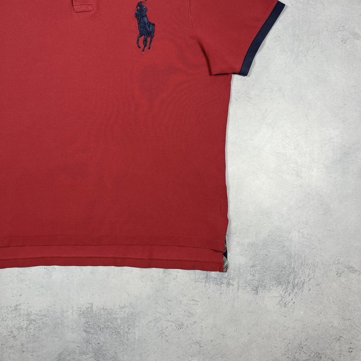 Polo Ralph Lauren Vintage Polo Ralph Lauren 3 Big Logo rugby Polo Shirt 00’s Size US XL / EU 56 / 4 - 4 Thumbnail