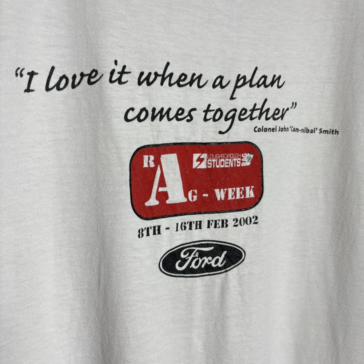 Ford × Vintage Vintage Rag-Week Ford T-Shirt Size US L / EU 52-54 / 3 - 5 Thumbnail