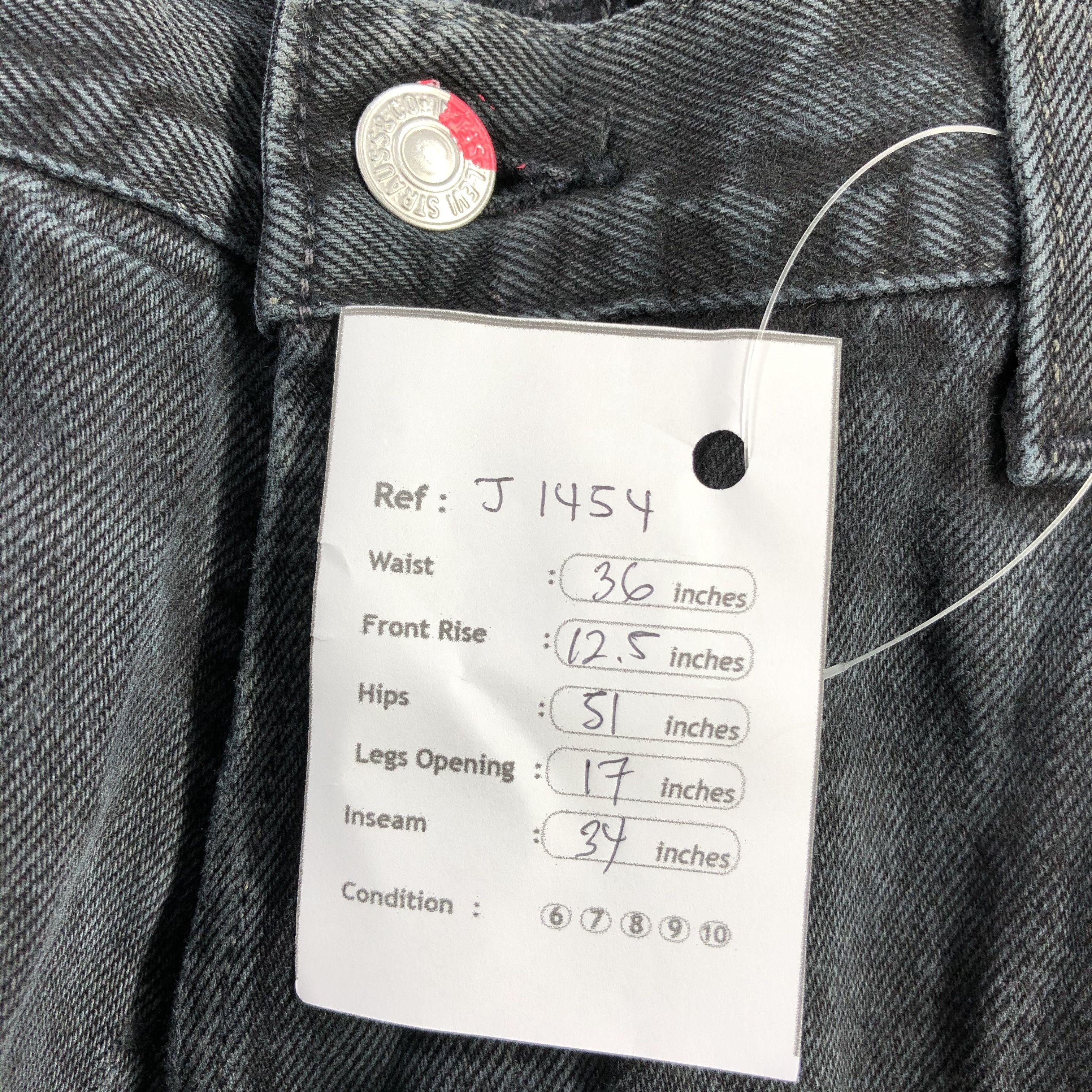 Levi's Vintage 90s Levis 501 Earth Tone Jeans-J1454 Size US 36 / EU 52 - 14 Thumbnail