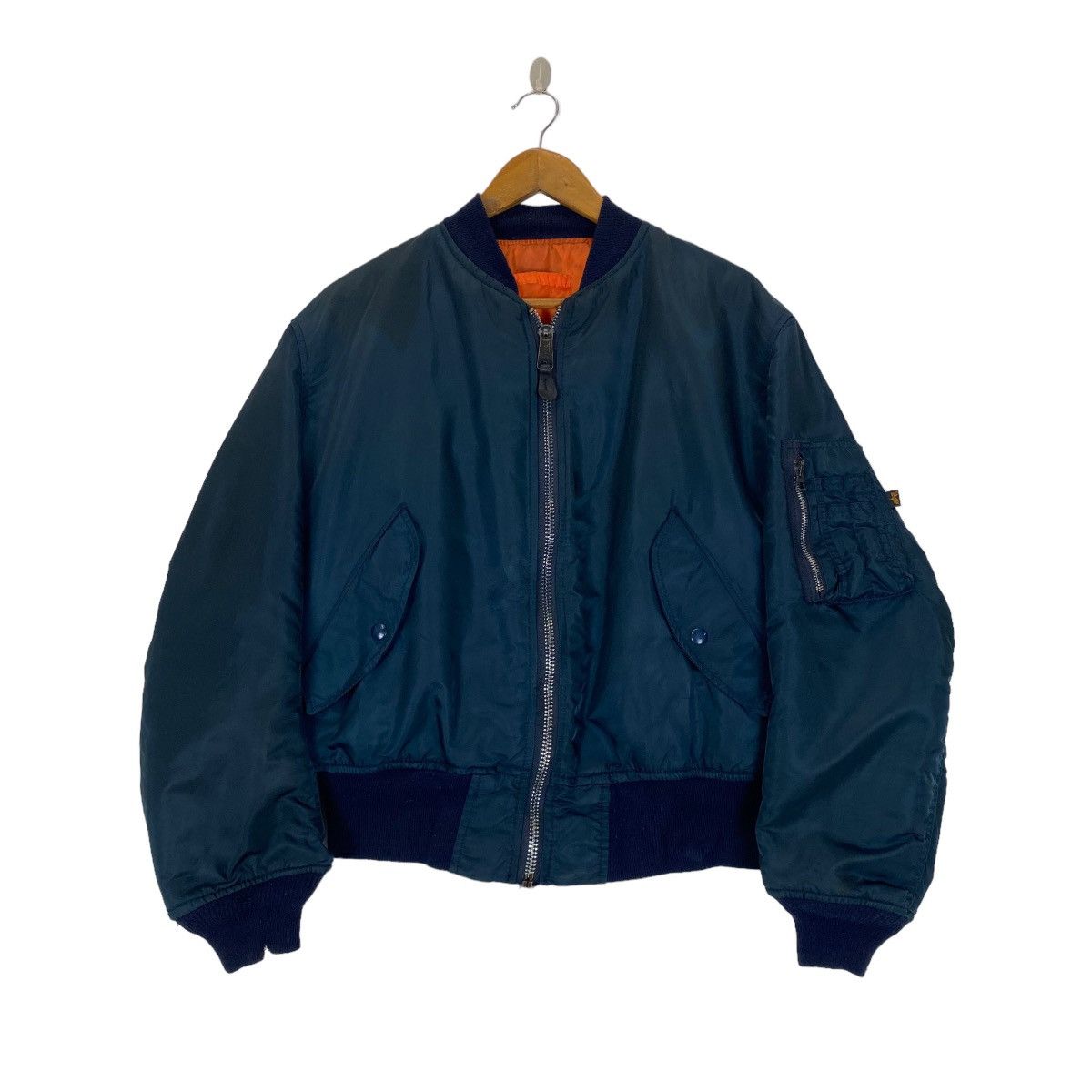 Alpha Industries ✨Alpha Industries ma1 bomber reversible jacket Size US M / EU 48-50 / 2 - 1 Thumbnail