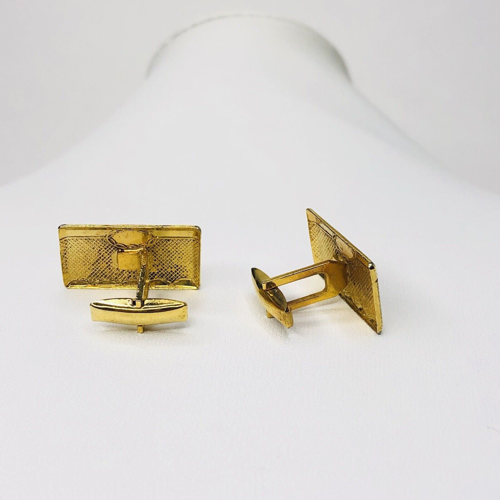Other Vintage Men Gold tone Cufflinks Goldtone Classic Size ONE SIZE - 2 Thumbnail