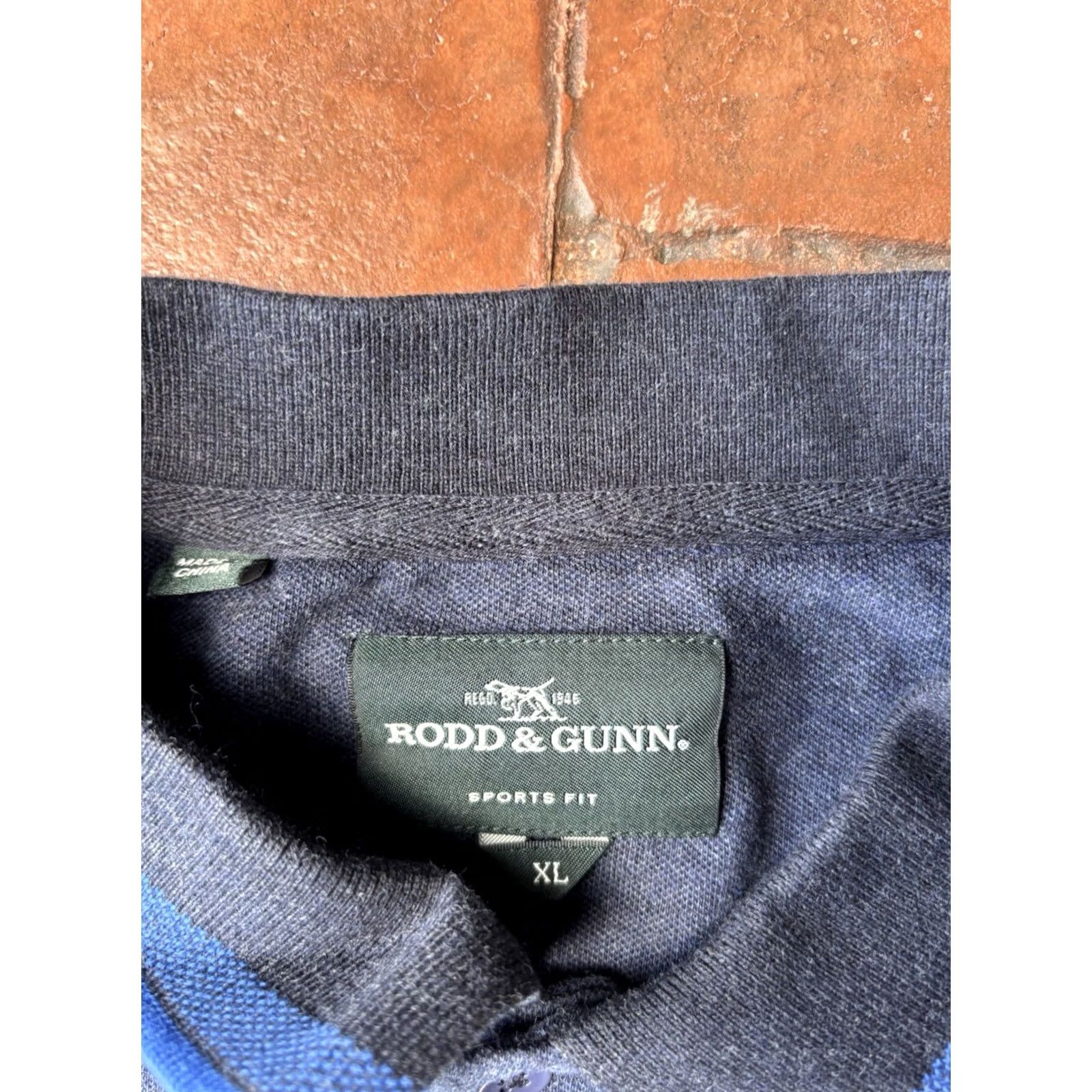 Rodd & Gunn Rodd & Gunn Polo Shirt Men’s XL Blue Sports Fit Short Sleeve Size US XL / EU 56 / 4 - 2 Thumbnail