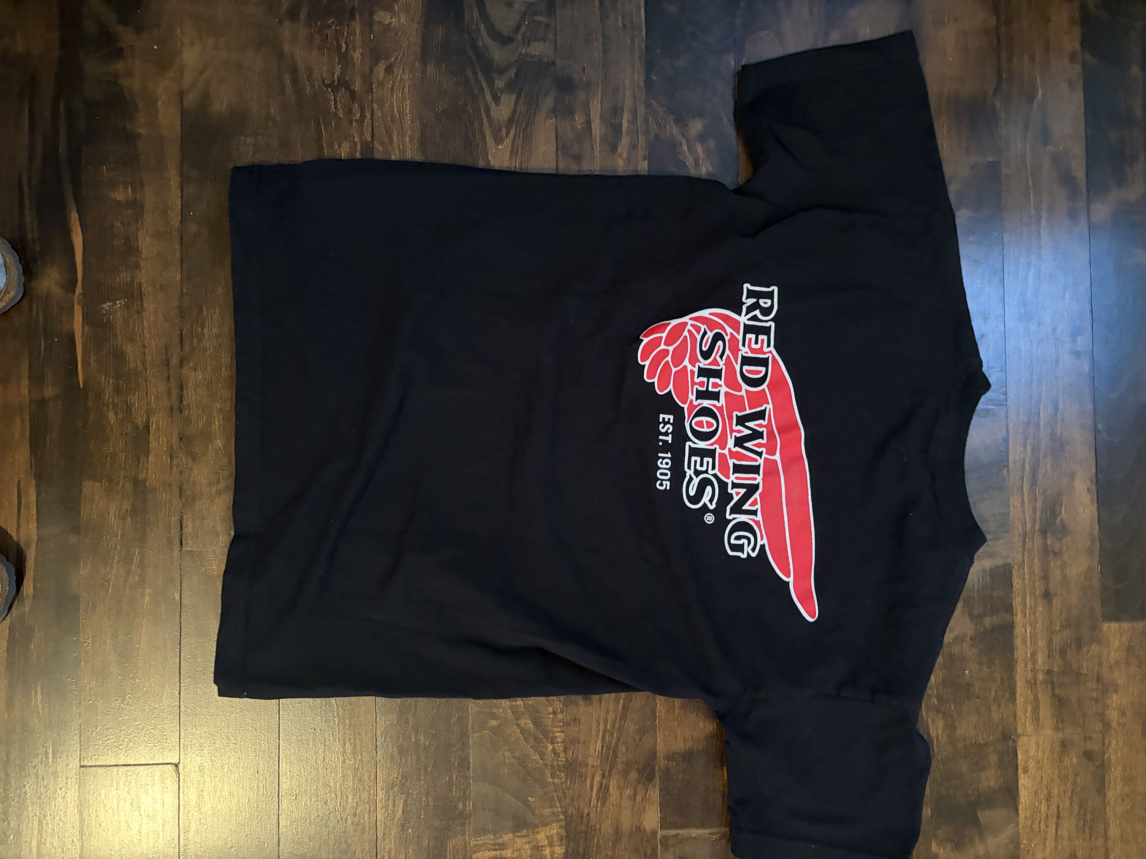 Red Wing Redwing Boots Shop T-Shirt - Black | Grailed