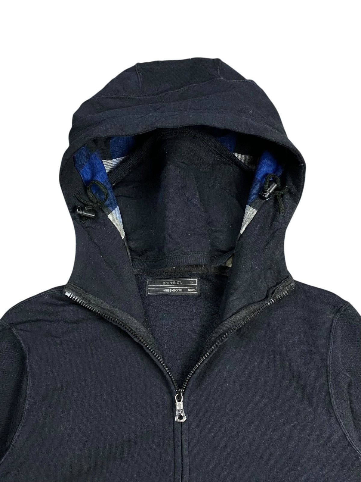14th Addiction 2000s Sophnet - Riri Zips Masked Ninja Zip Hoodie Size US M / EU 48-50 / 2 - 7 Thumbnail