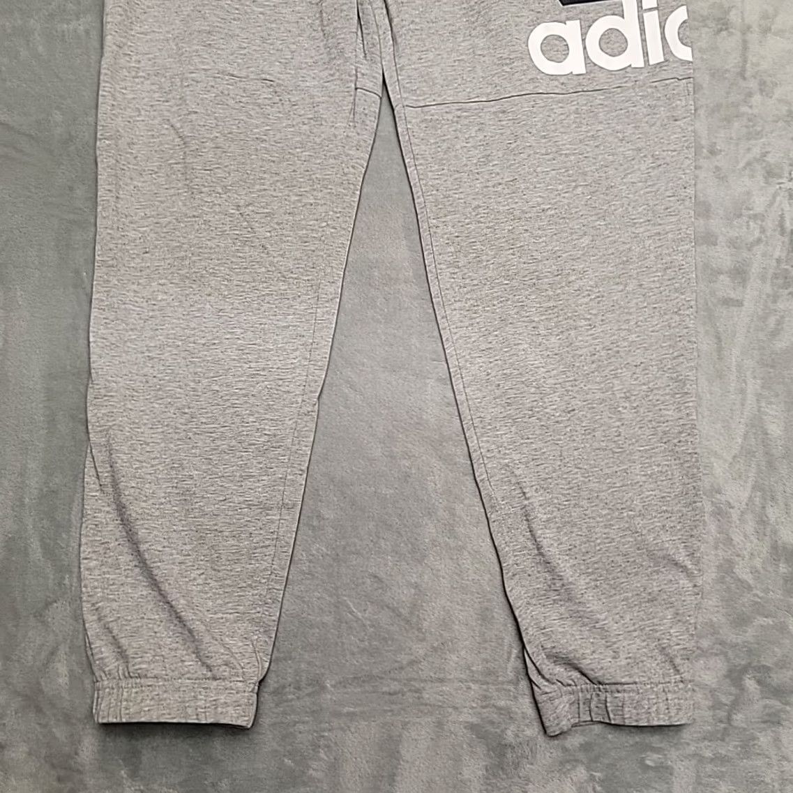 Adidas Adidas Pants Mens M Gray Essentials Performance Logo Jogger Jersey Athletic Size US M / EU 48-50 / 2 - 2 Thumbnail