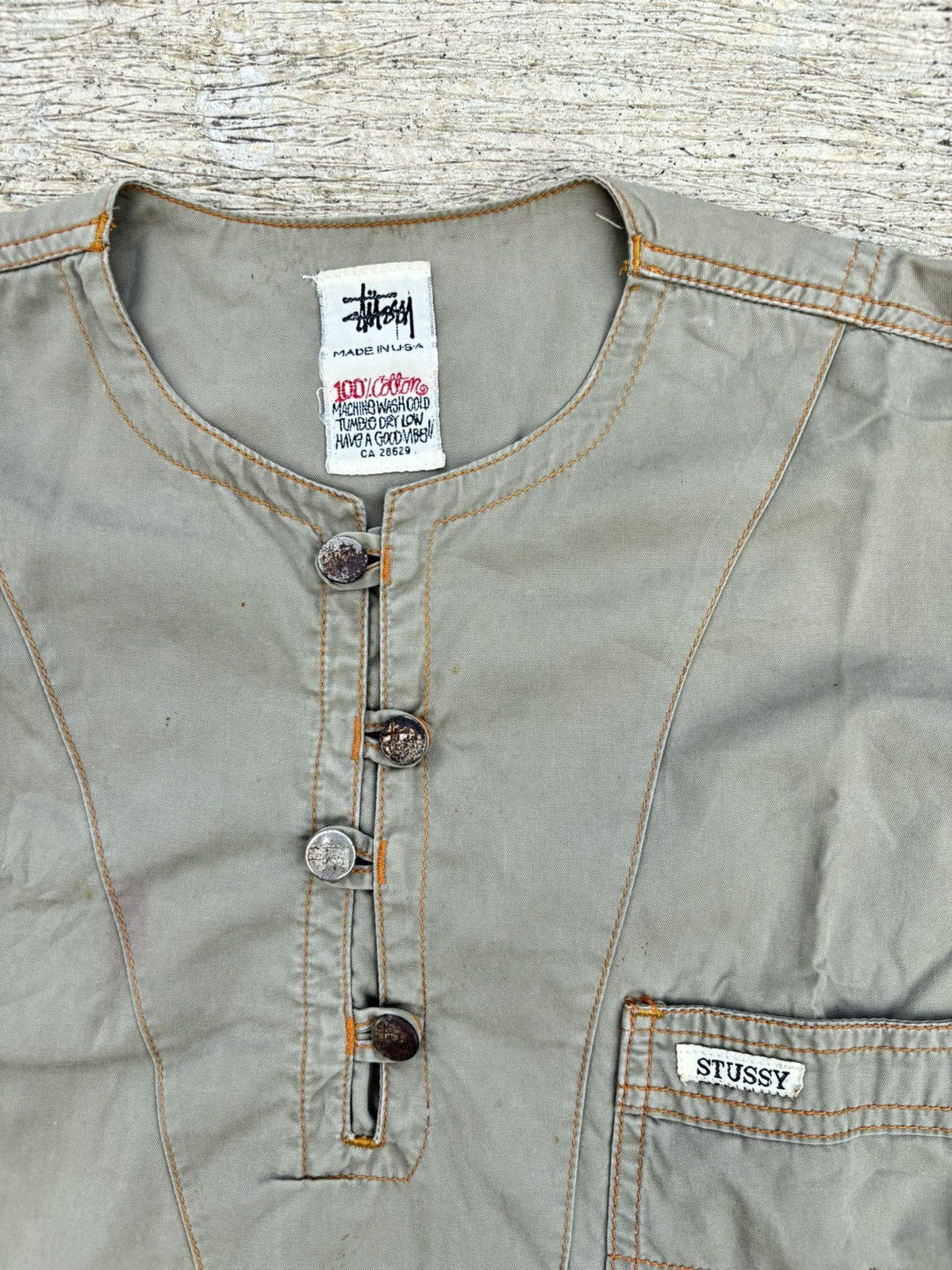 Stussy 80s 90s stussy outer jacket Size US L / EU 52-54 / 3 - 2 Thumbnail
