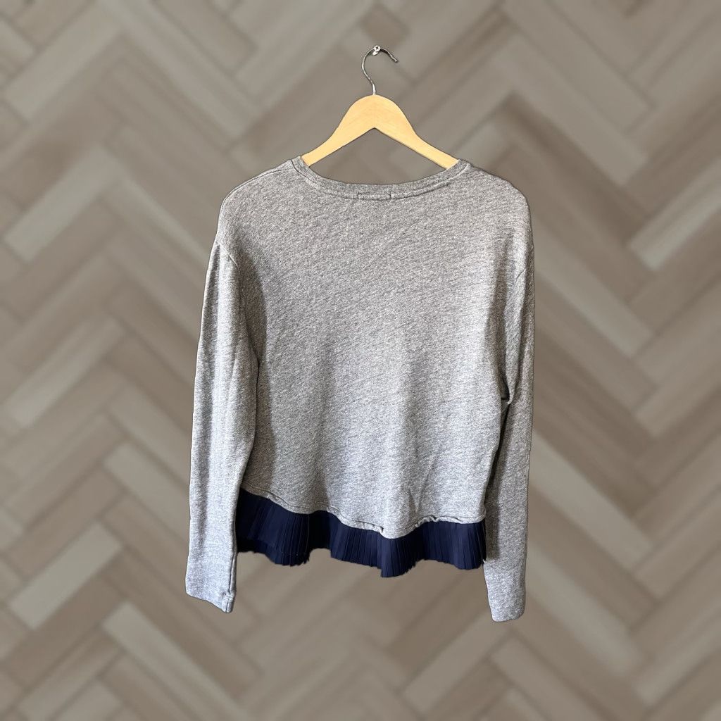 J.Crew J.CREW Sweatshirt Womens Gray Long Sleeve Pullover Size L Size L / US 10 / IT 46 - 1 Thumbnail