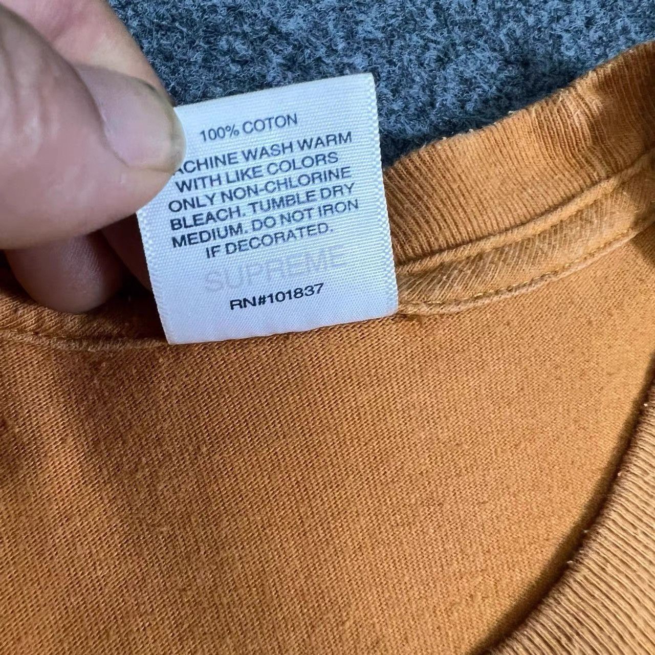 Supreme Supreme Short Sleeve T-shirt K28 Size US L / EU 52-54 / 3 - 4 Thumbnail