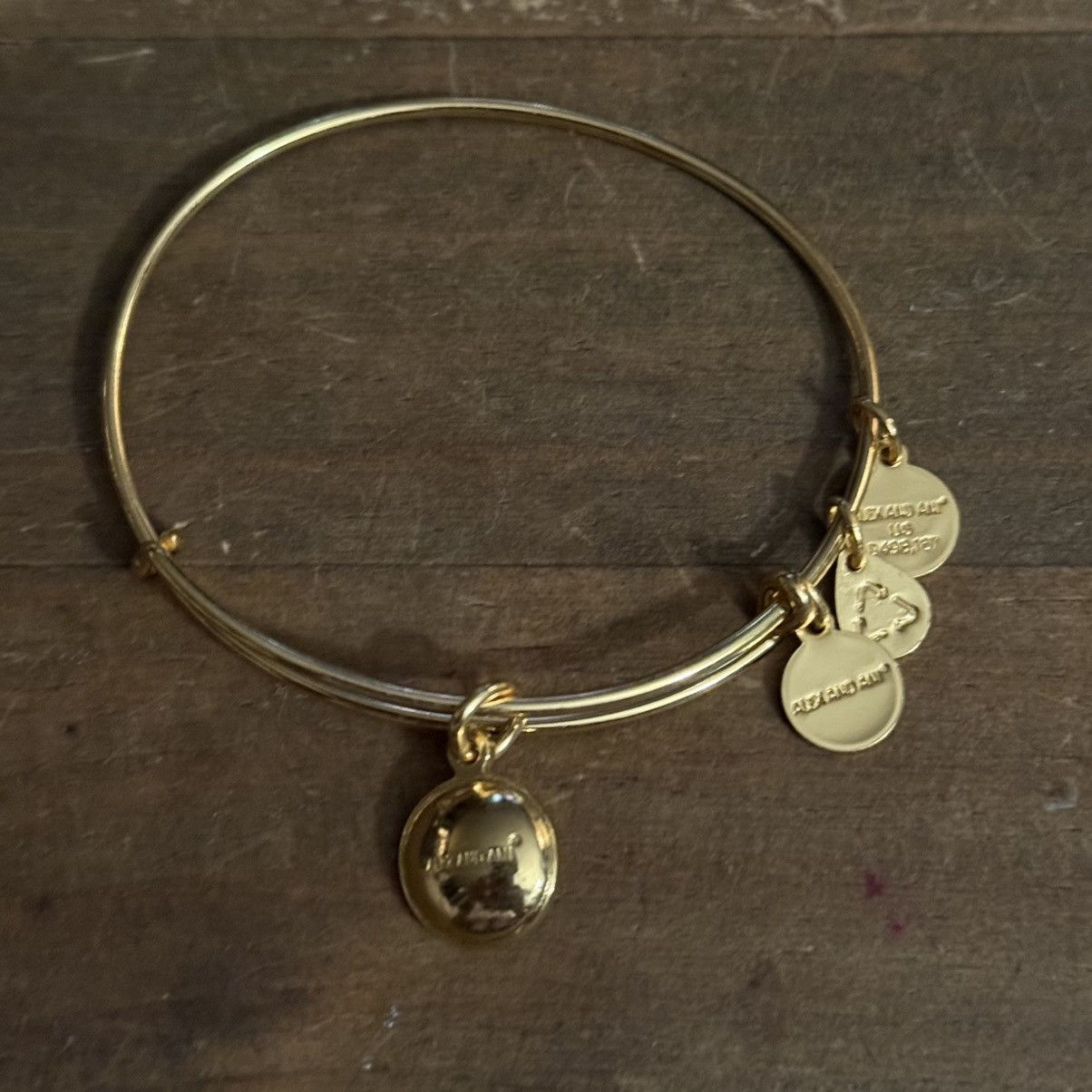 Other Alex and Ani gold December birthstone expandable bracelet Size ONE SIZE - 4 Thumbnail