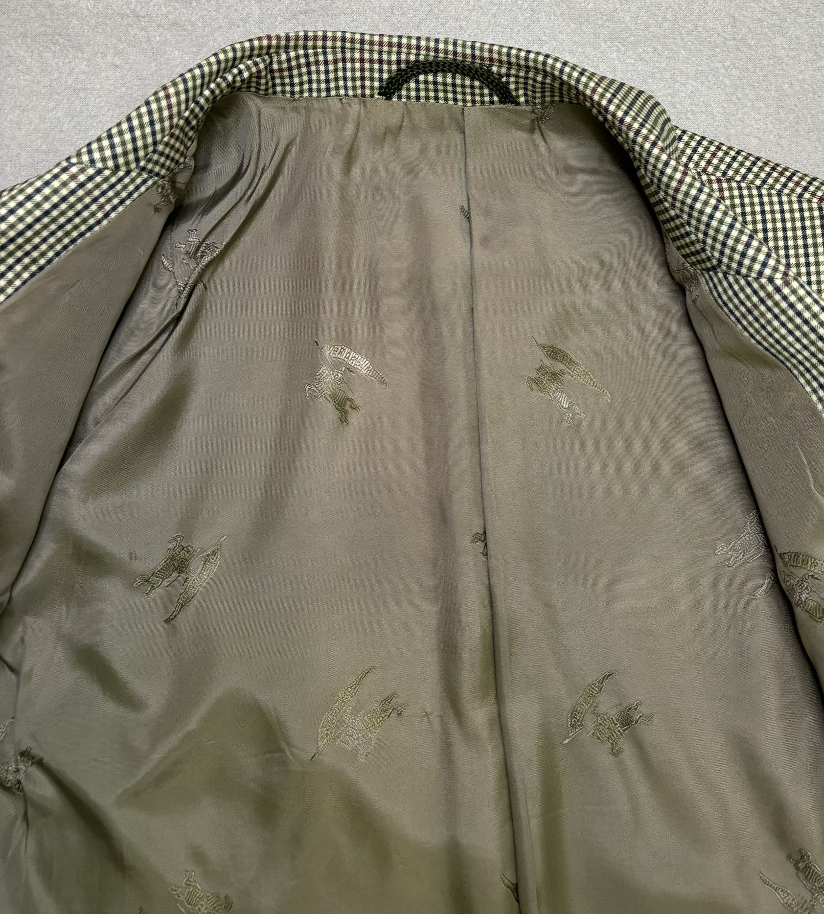 Burberry Burberrys Vintage Beige Blazer Size M/L Size 44R - 12 Thumbnail
