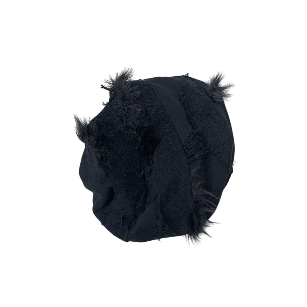 Japanese Brand Unfinished fur beret Size ONE SIZE - 3 Thumbnail