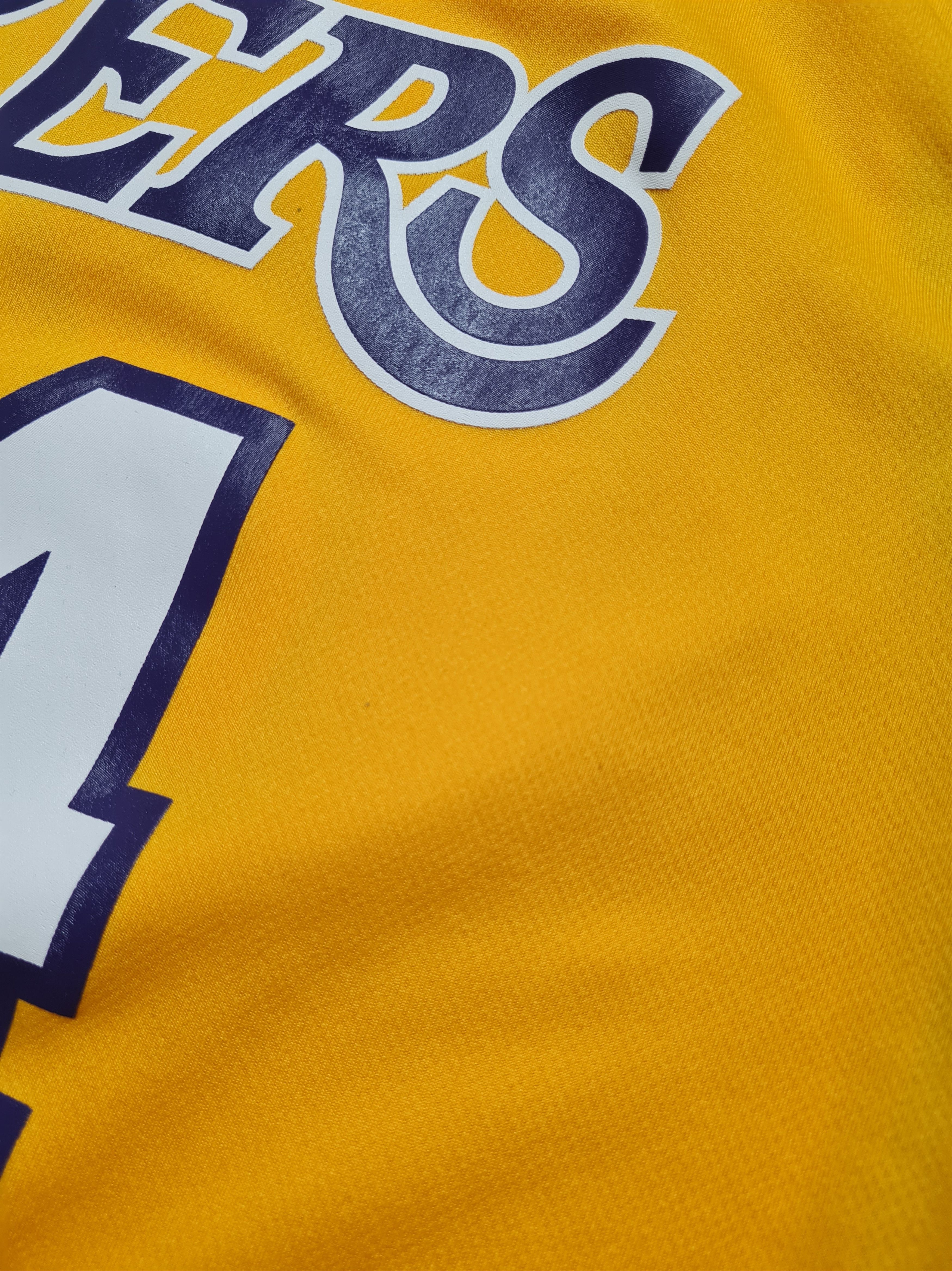 Adidas Adidas NBA Lakers #24 Bryant 2013 Yellow Men’s Shirts Size M Size US M / EU 48-50 / 2 - 25 Thumbnail