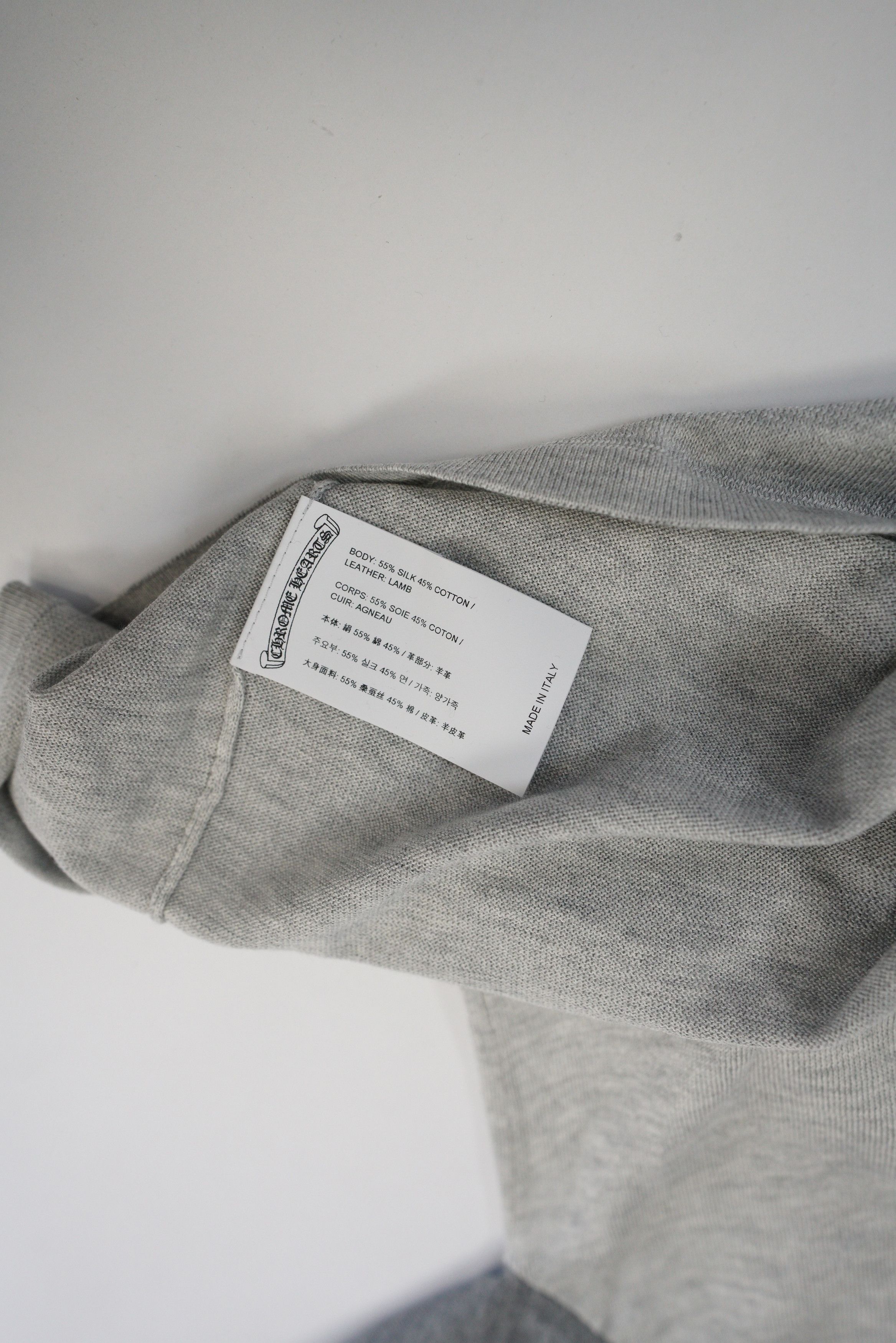 Chrome Hearts Chrome Hearts Mixed Emotions Triple Patch Long Sleeve Size US XL / EU 56 / 4 - 8 Thumbnail