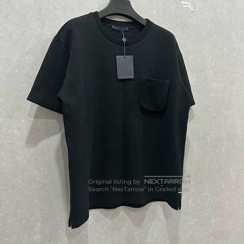 Louis Vuitton Louis Vuitton Black pocket full print short sleeve Size US XL / EU 56 / 4 - 3 Thumbnail