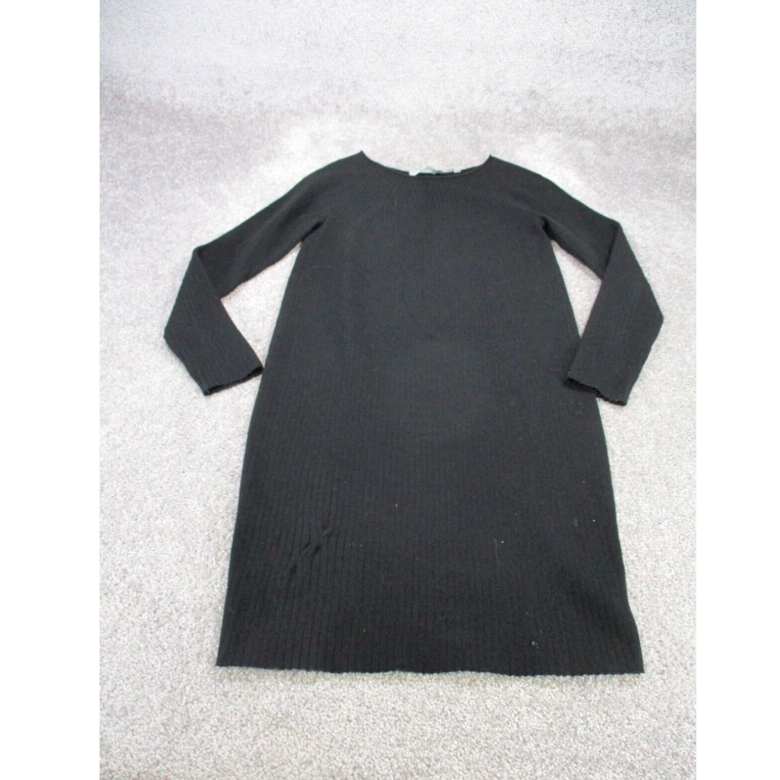 Vince Vince Womens Shift Dress Black Long Sleeve Extra Small XS Size XS / US 0-2 / IT 36-38 - 1 Thumbnail