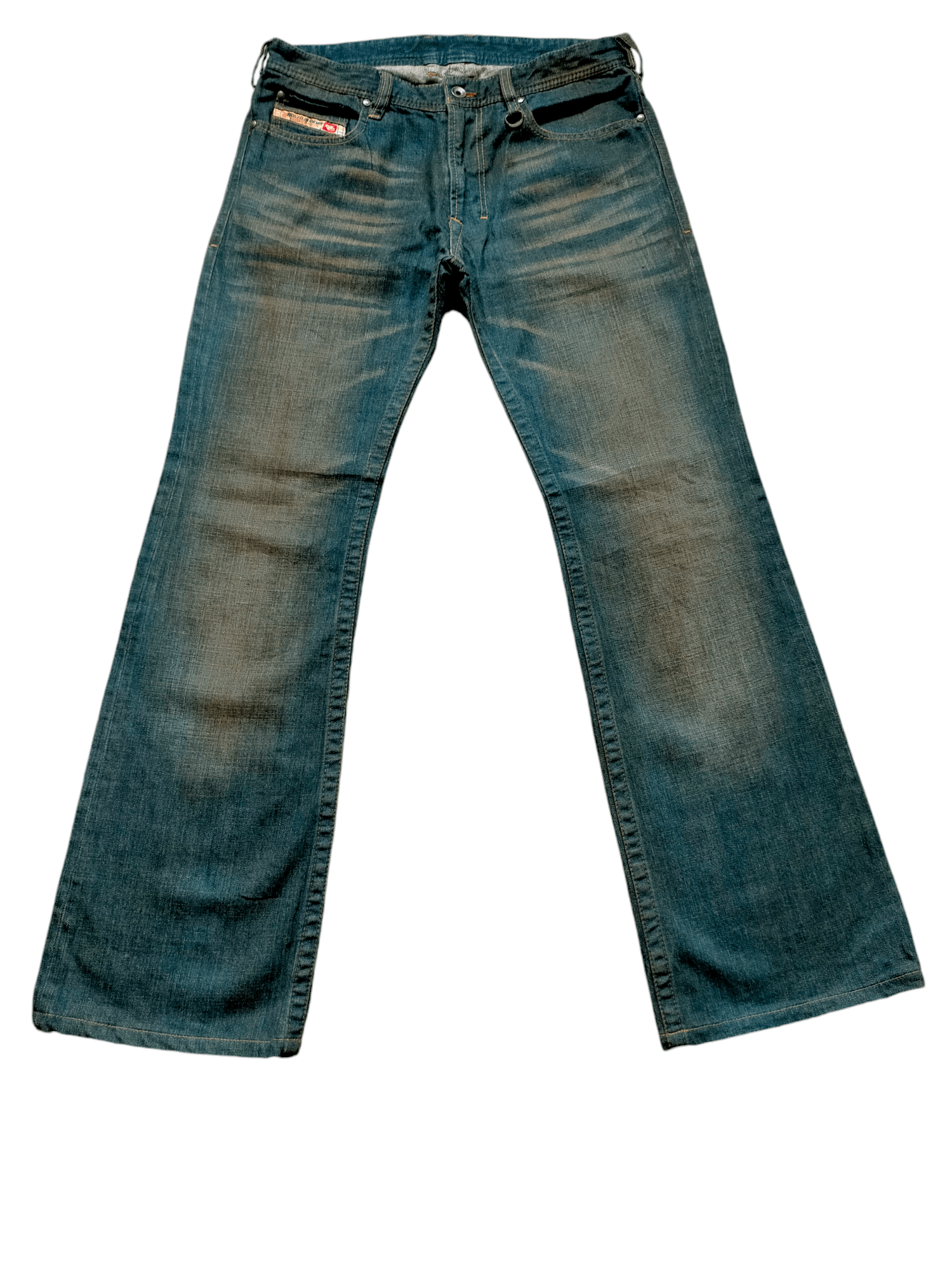 Japanese Brand Flare Jeans Nicole Club Japan Boot Cut Denim Size US 31 - 1 Thumbnail