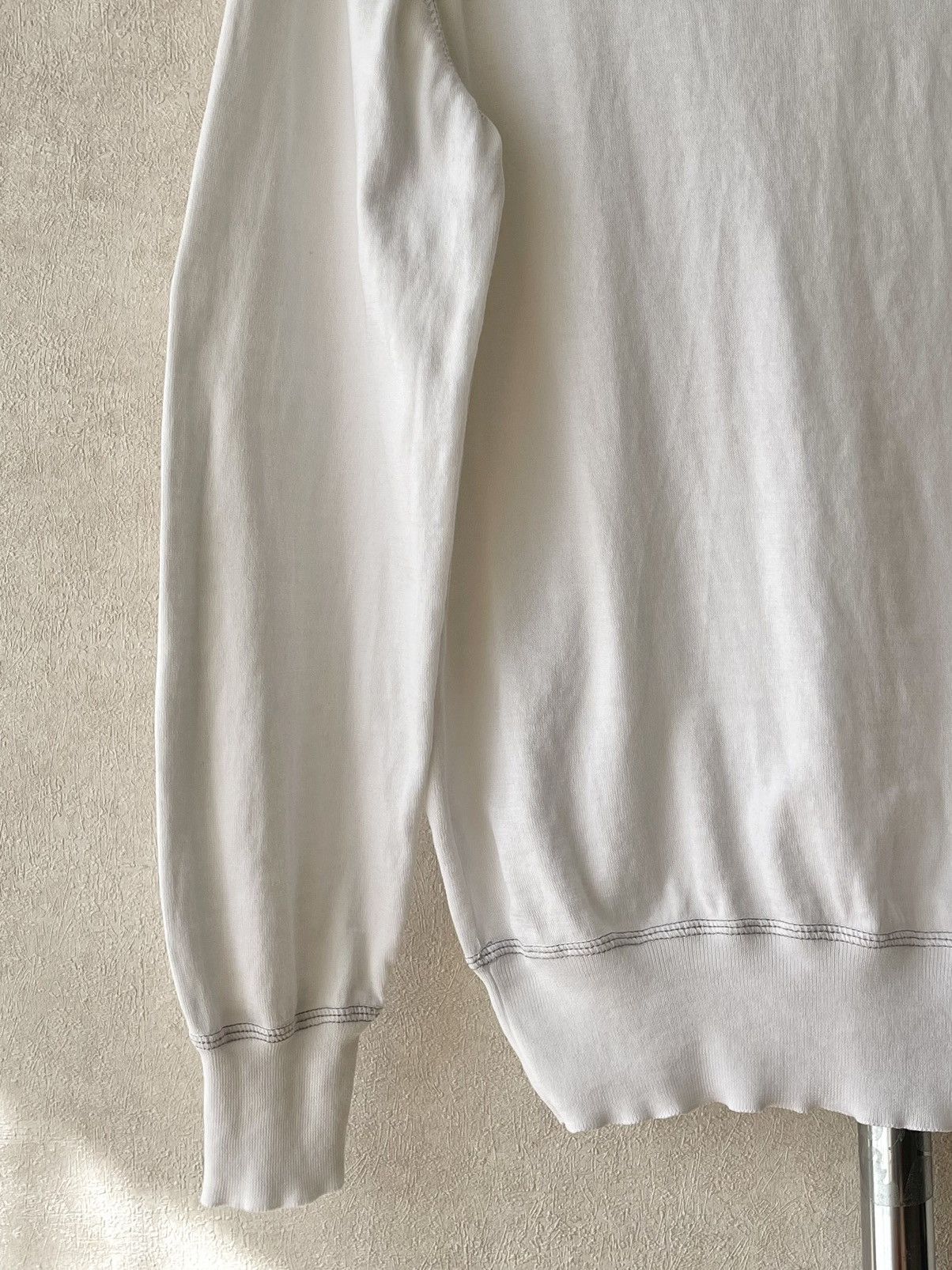 Brunello Cucinelli Brunello Cucinelli Lightweight Cotton Henley Knit Sweater Size US S / EU 44-46 / 1 - 14 Thumbnail