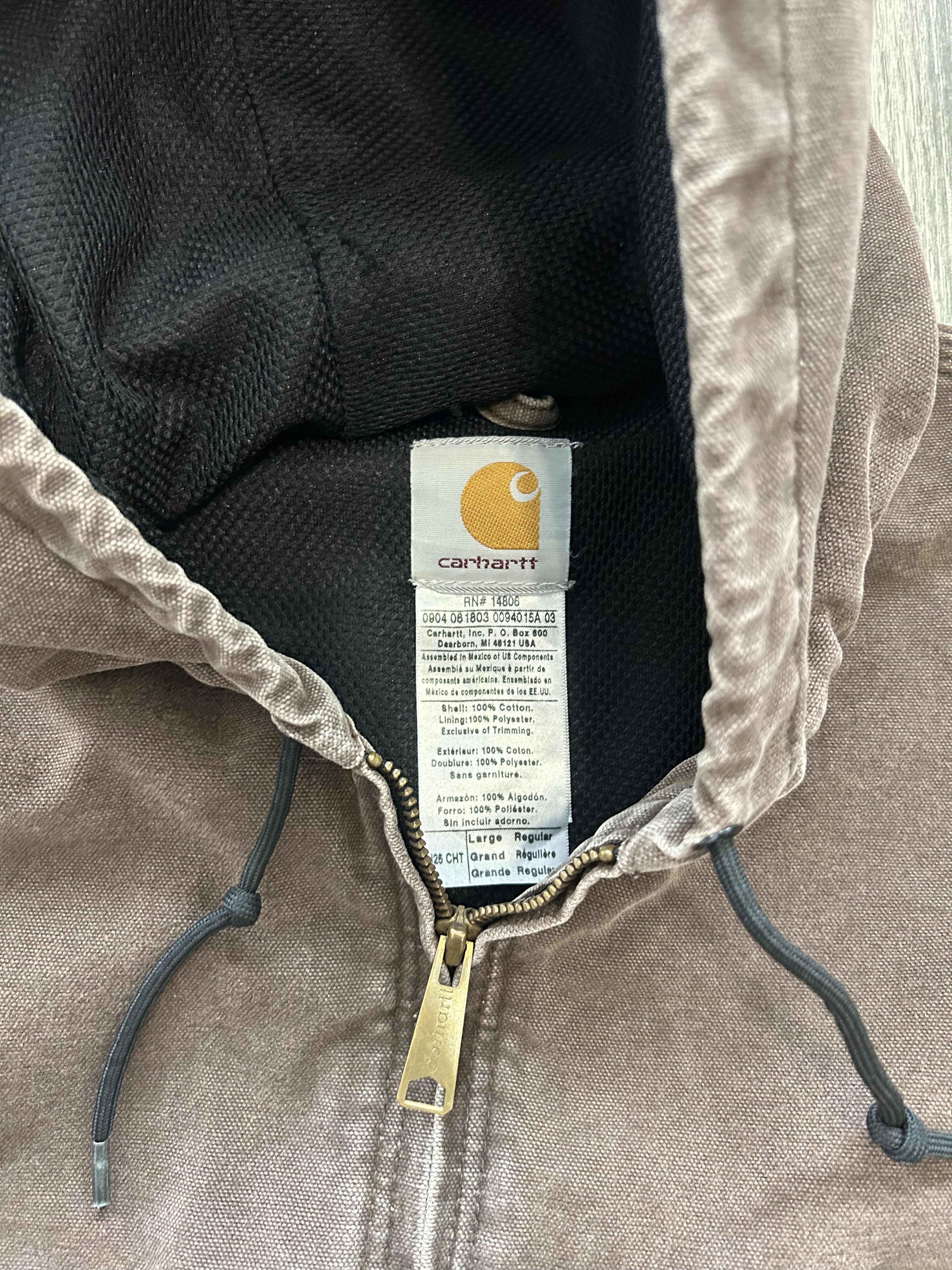 Carhartt Carhartt Hooded Jacket Size US L / EU 52-54 / 3 - 5 Thumbnail
