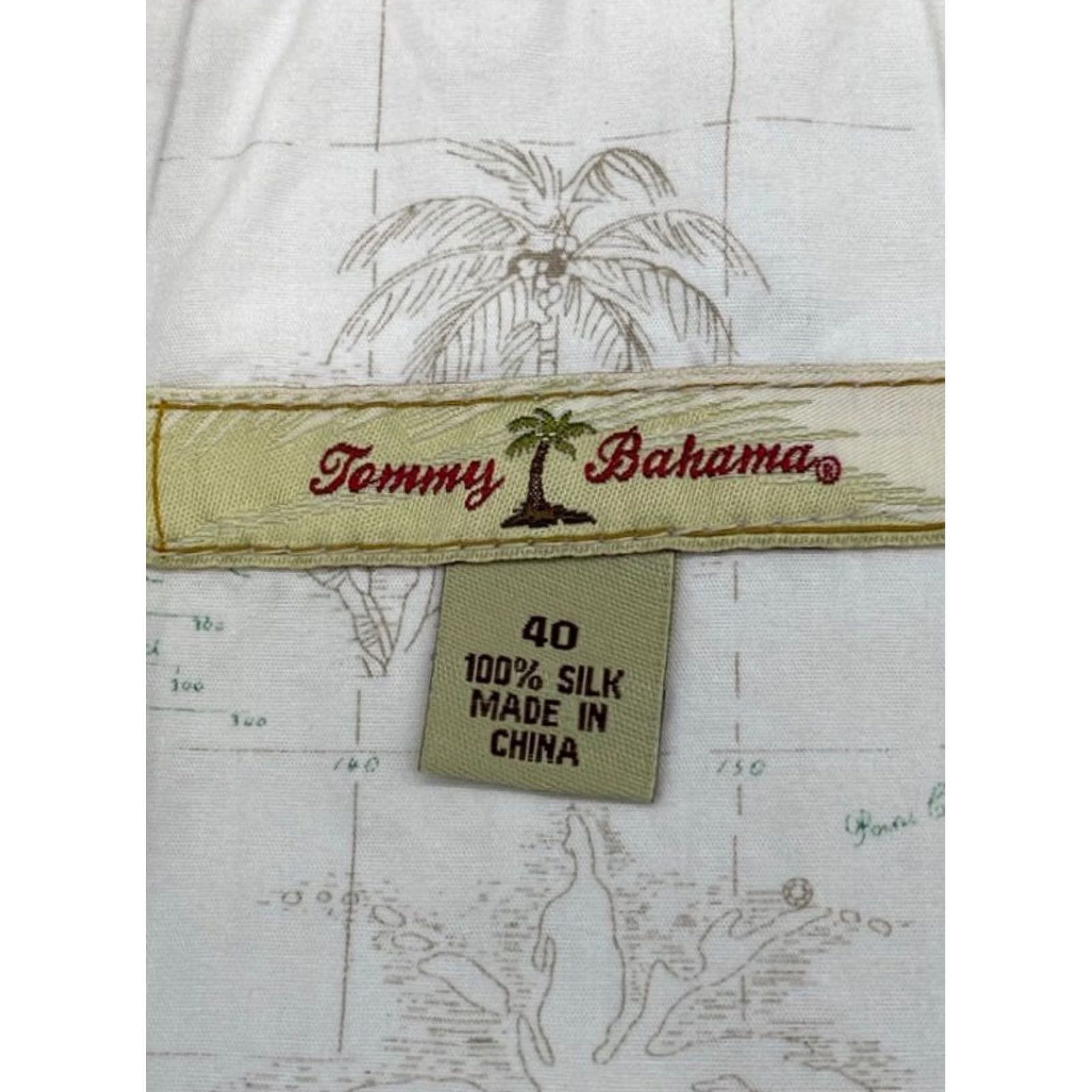 Tommy Bahama Tommy Bahama Silk Chino Shorts Mens 40 Beige 100% Silk Pleated Front 4731 Size US 40 / EU 56 - 4 Thumbnail