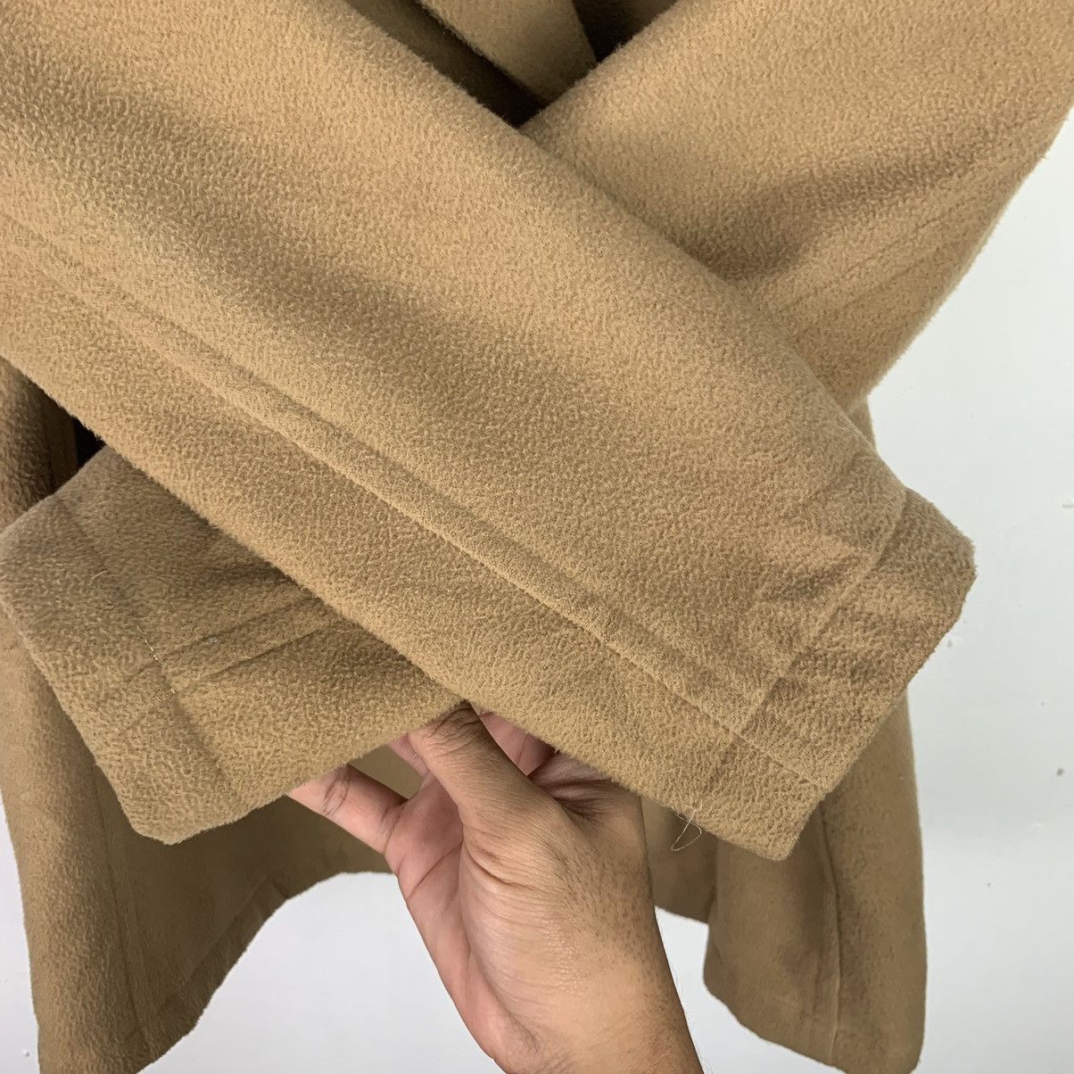 Japanese Brand × Vintage Vintage Chocol Raffine Breasted Wool Coat Size US L / EU 52-54 / 3 - 7 Thumbnail