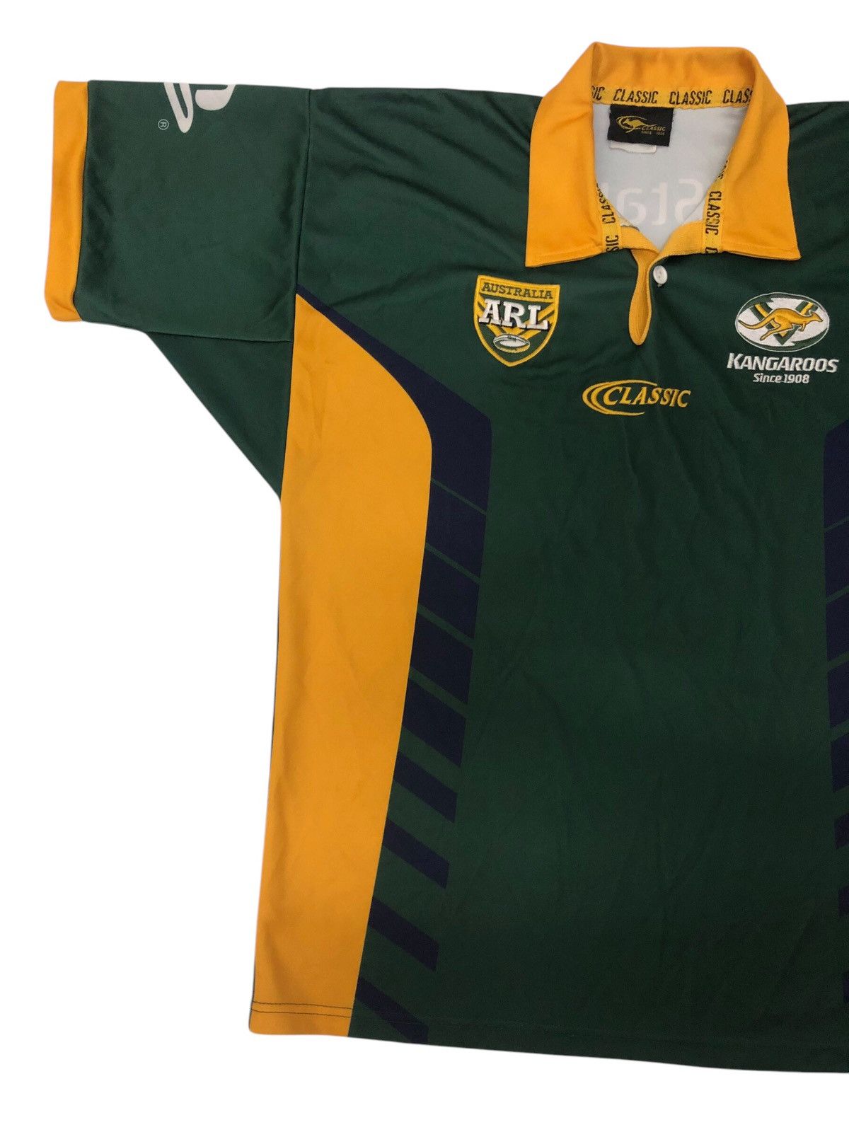 KangaROOS × Playstation × Vintage KANGAROOS 🦘 AUSTRALIA ARL CLASSIC RUGBY JERSEY PLAYSTATION Size US XL / EU 56 / 4 - 4 Thumbnail