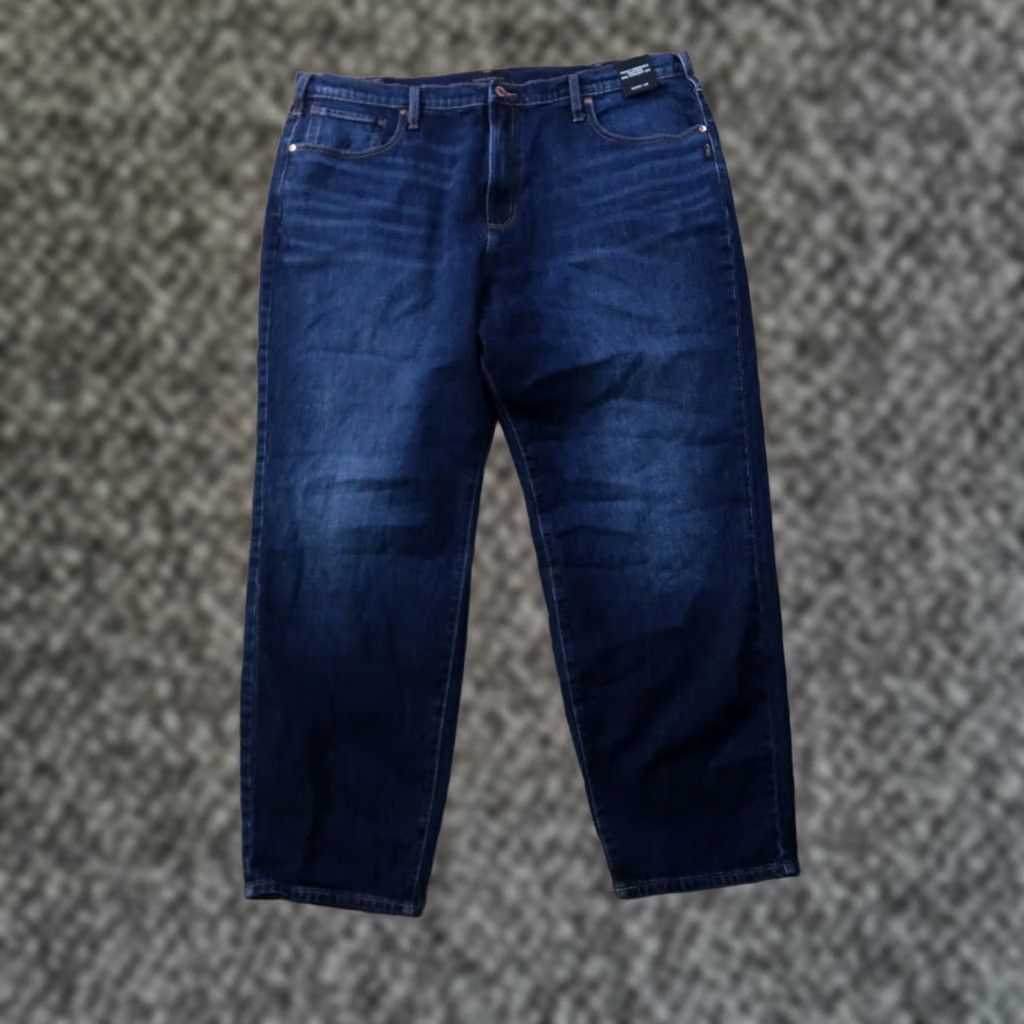 Silver Jeans Co. VINTAGE Silver Jeans Womens 20W x 28S High Rise Slim Straight Jeans Blue Denim pants Stretch 5-Pocket Womens Size 42" / US 20 - 1 Thumbnail