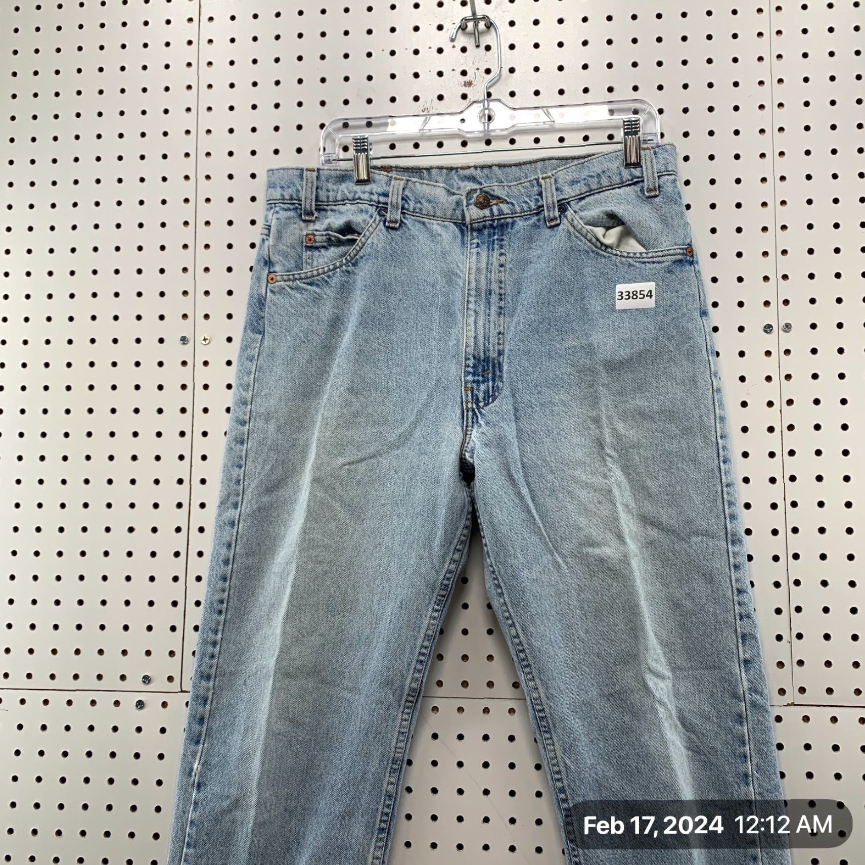 Levi's VINTAGE Levi's 501 Light Wash Blue Denim Jeans Mens Size 34x30 Made in USA Red Tab Size US 34 / EU 50 - 2 Thumbnail